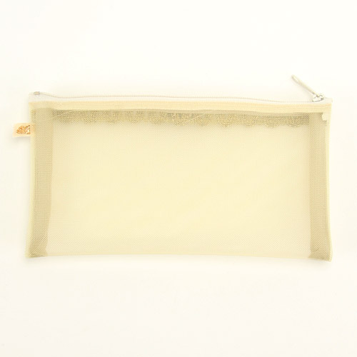 メッシュ 横長ポーチ - 画像3