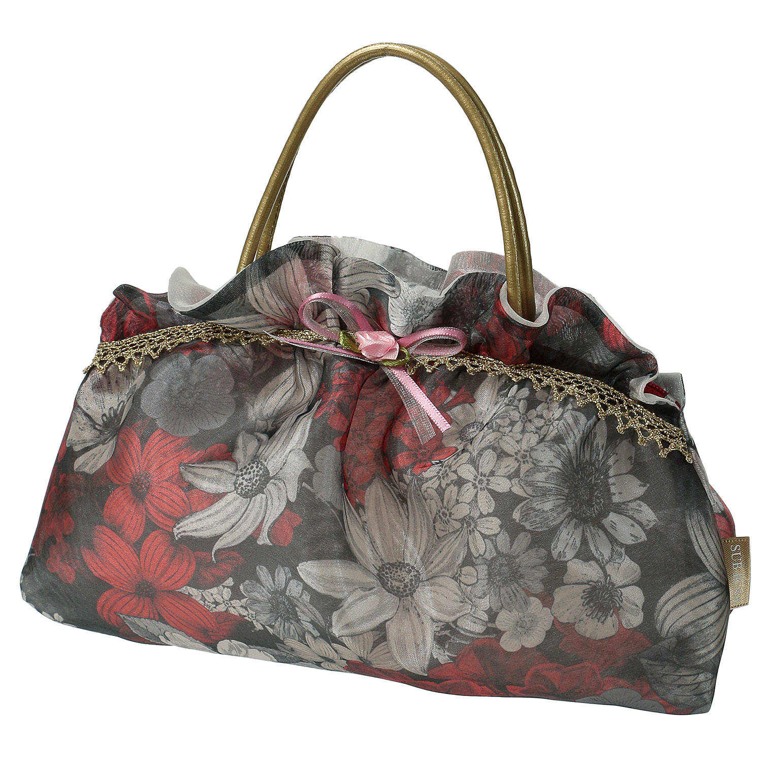 オーガンジー フリル 手付きポーチ 大 - 画像16