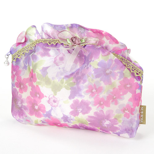 オーガンジー フリル ポーチ - 画像5