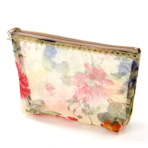 03番柄終了  ゴールドテープ メッシュポーチ 中 - 画像6