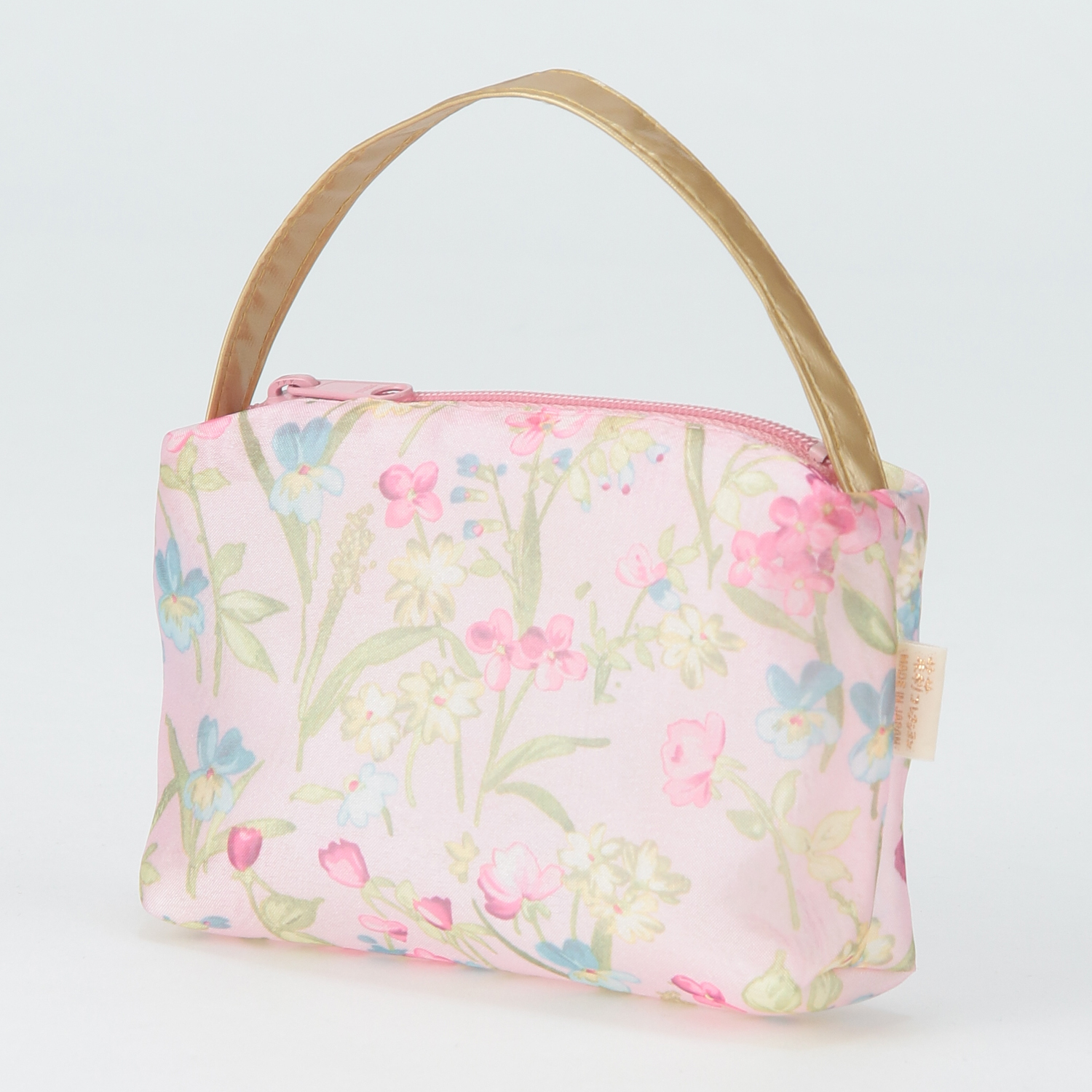 【15番色終了】 オーガンジー 持ち手付き ミニポーチ - 画像5