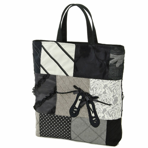 パッチワーク バレエシューズ トートバッグ