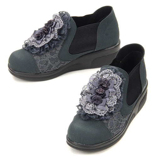 LALUICE ハイカットレースシューズ  LG－79 - 画像1