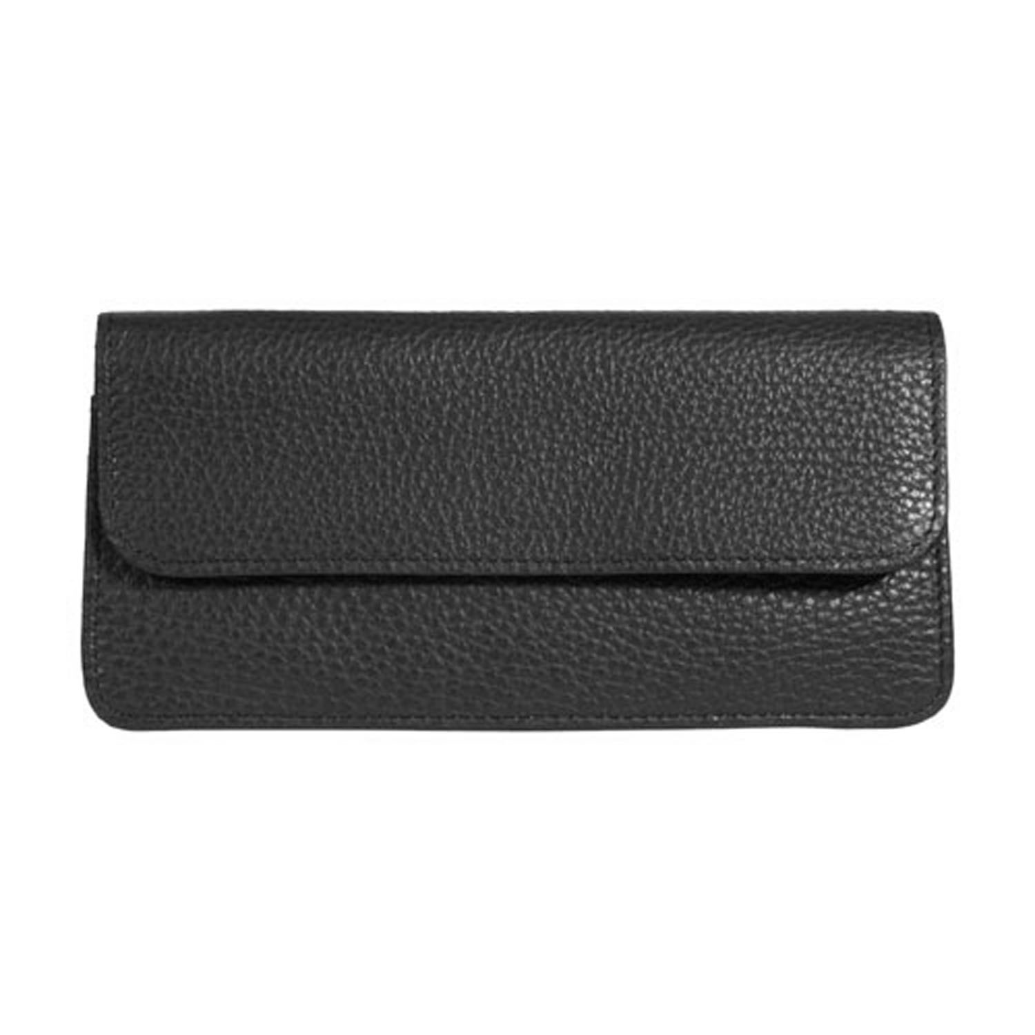 【イタリアンレザー】 日本製 スリムかぶせ長財布 - 画像8