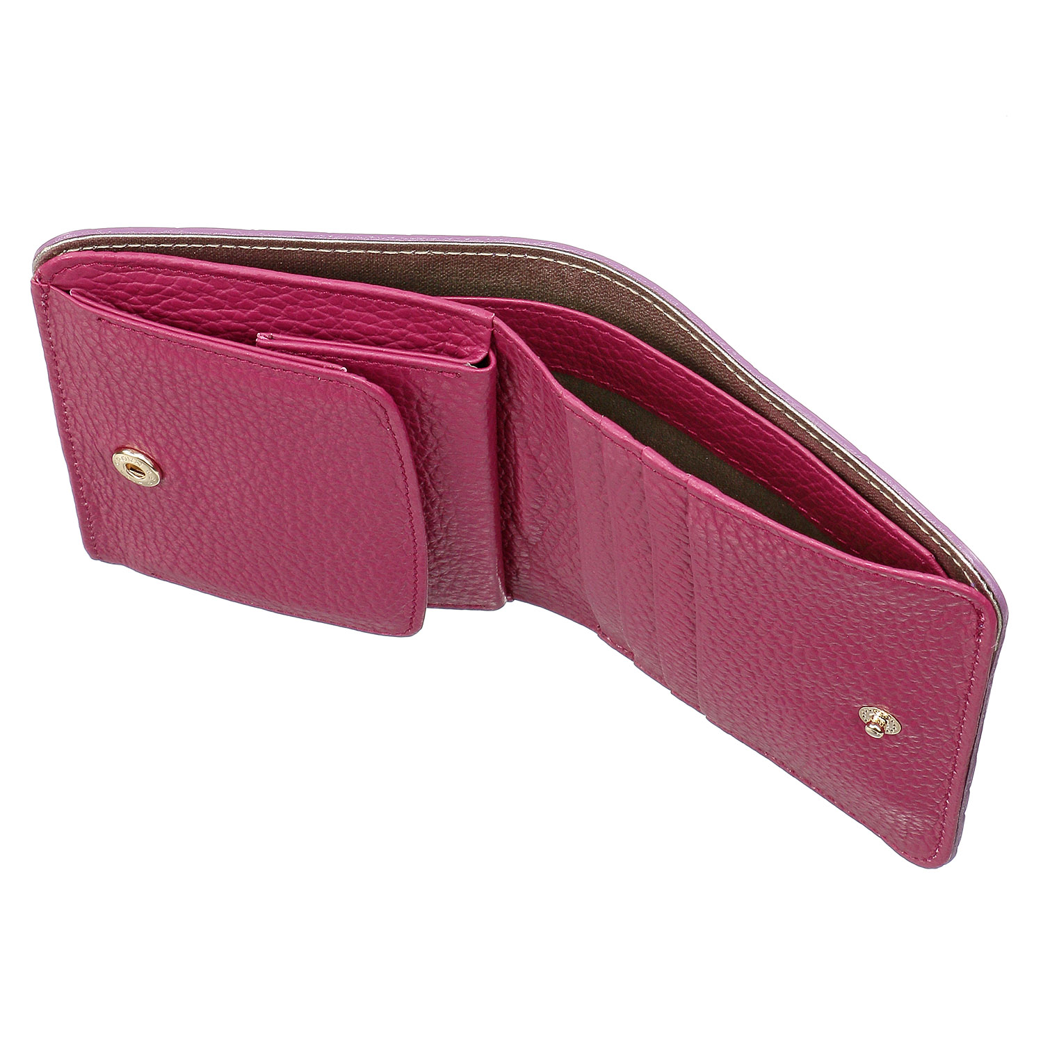 【日本製】エナメルクロコ 2つ折り財布 - 画像13