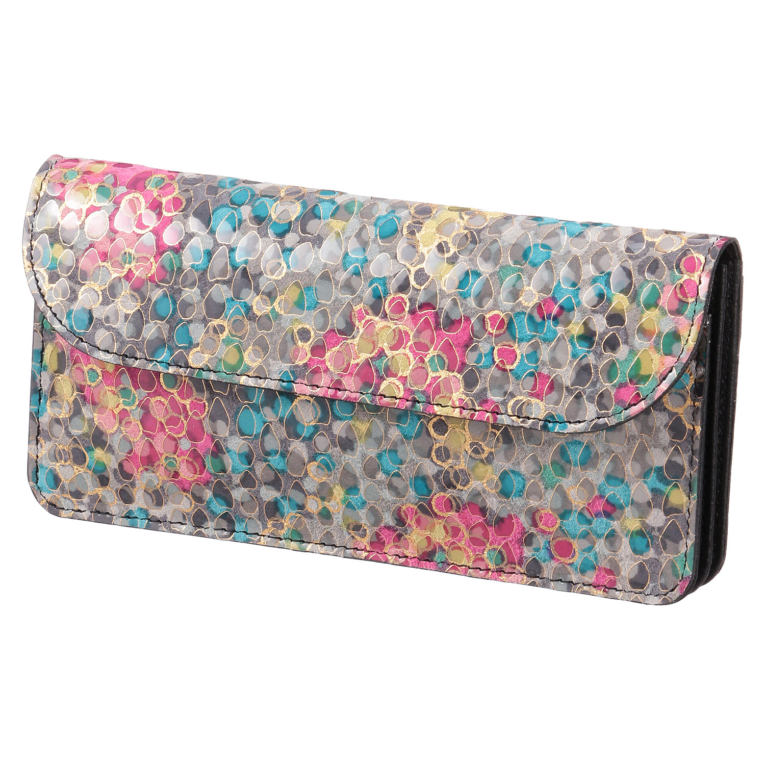 【日本製】ピッグエナメルかぶせ束入れ