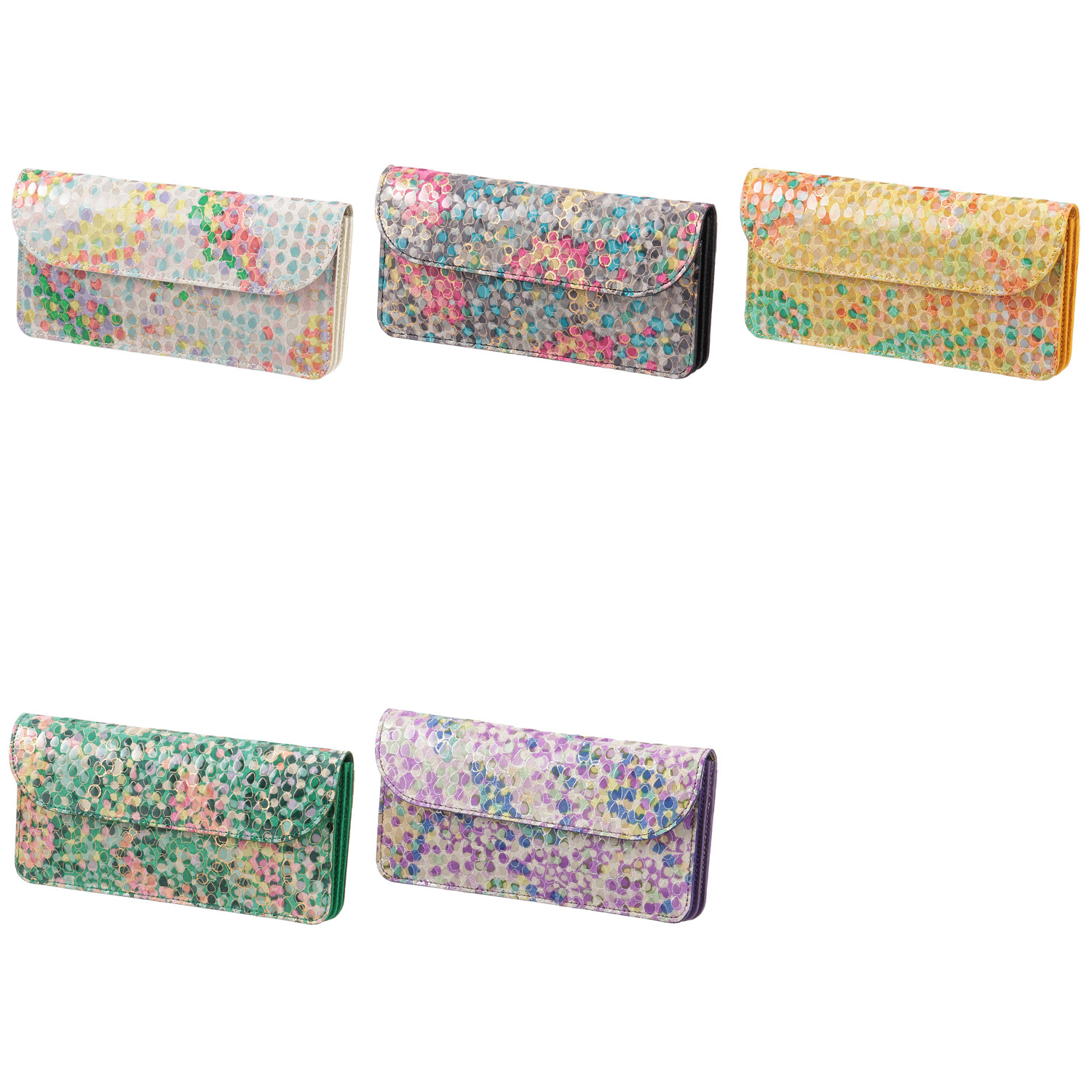 【日本製】ピッグエナメルかぶせ束入れ - 画像1