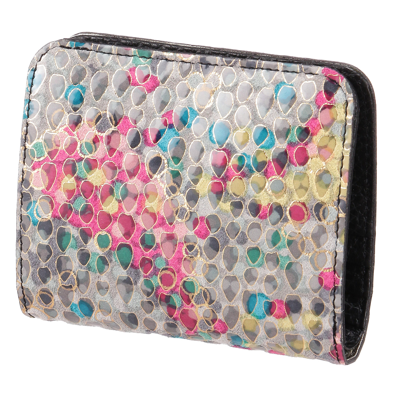 ピッグエナメル2ッ折財布 - 画像3