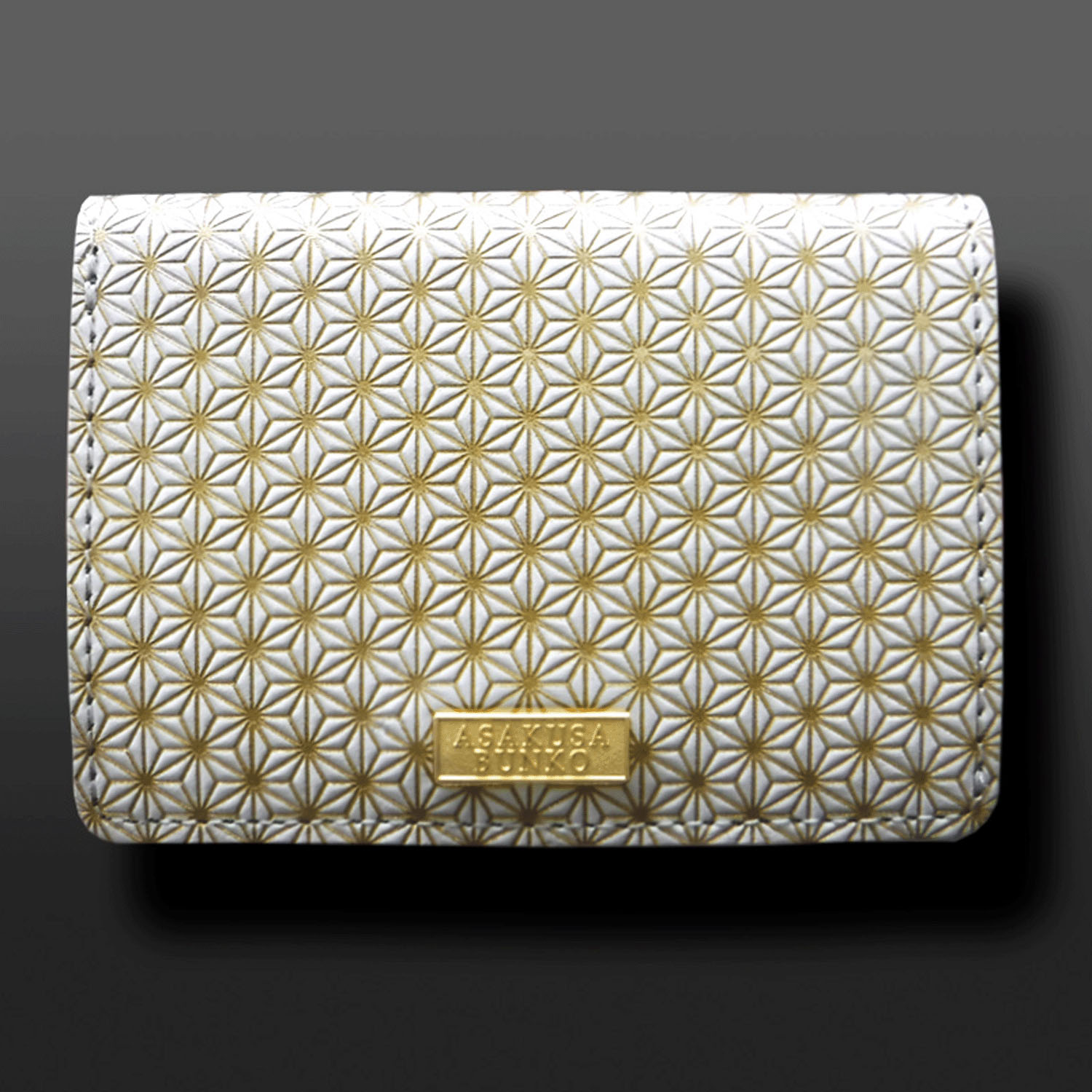 【取り寄せ商品】 浅草文庫麻の葉柄 三つ折りコンパクトウォレット - 画像9