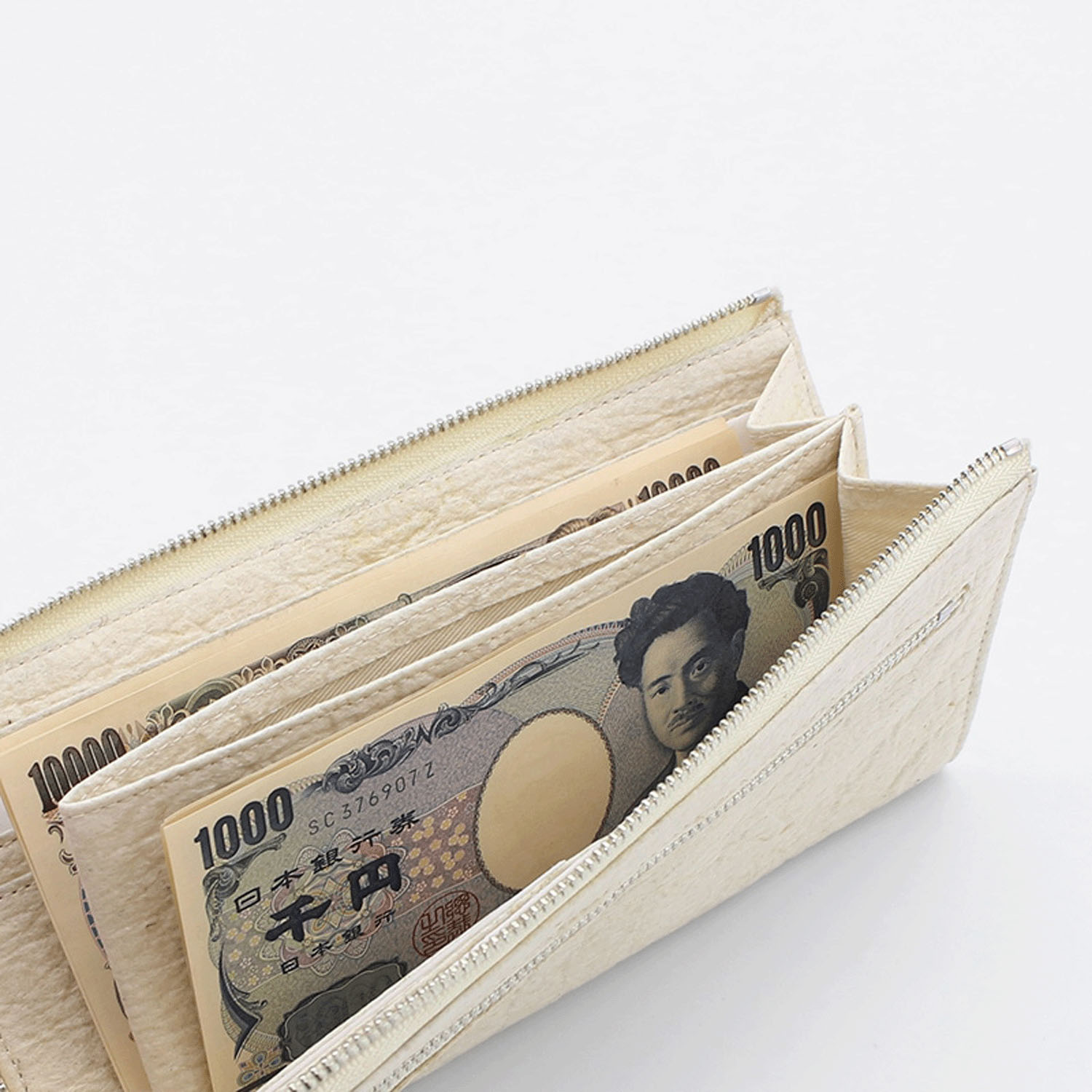 【パイナップルから作られた長財布】 ピニャーレロングウォレット - 画像6