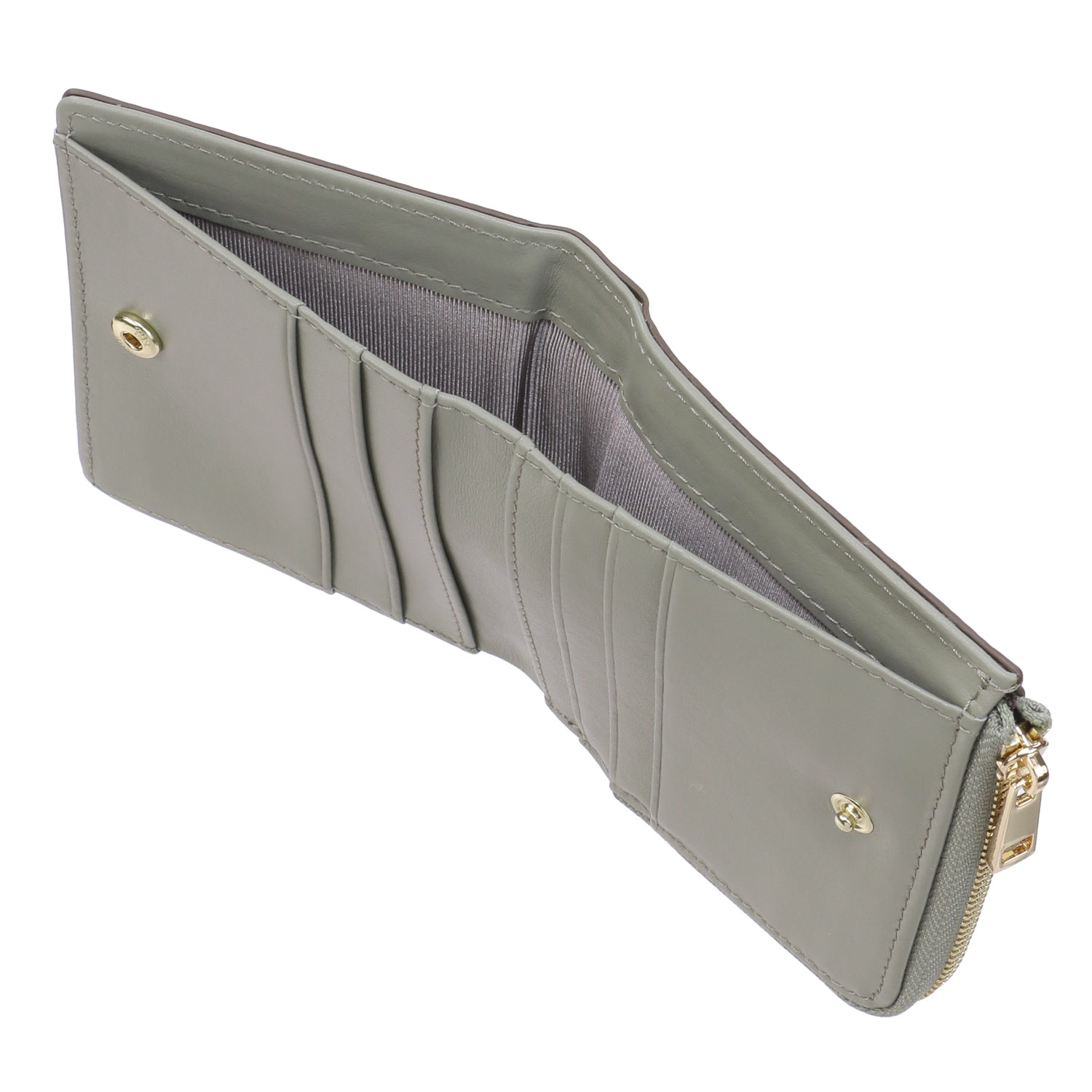 【Moda by bouquet】 レザーシュリンク L字ファアスナーコンパクト財布 - 画像7