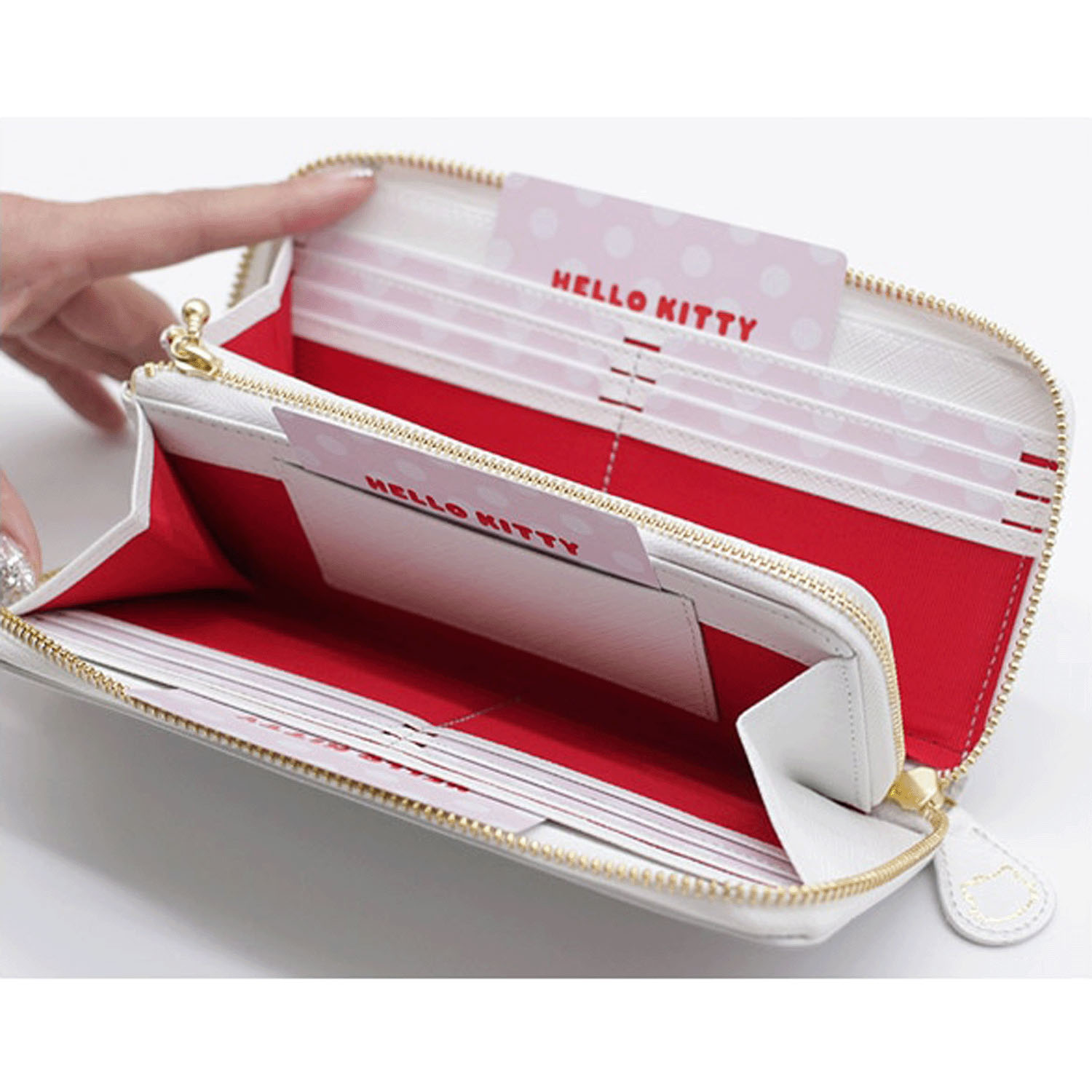 【HELLO KITTY】ハローキティの長財布 - 画像7
