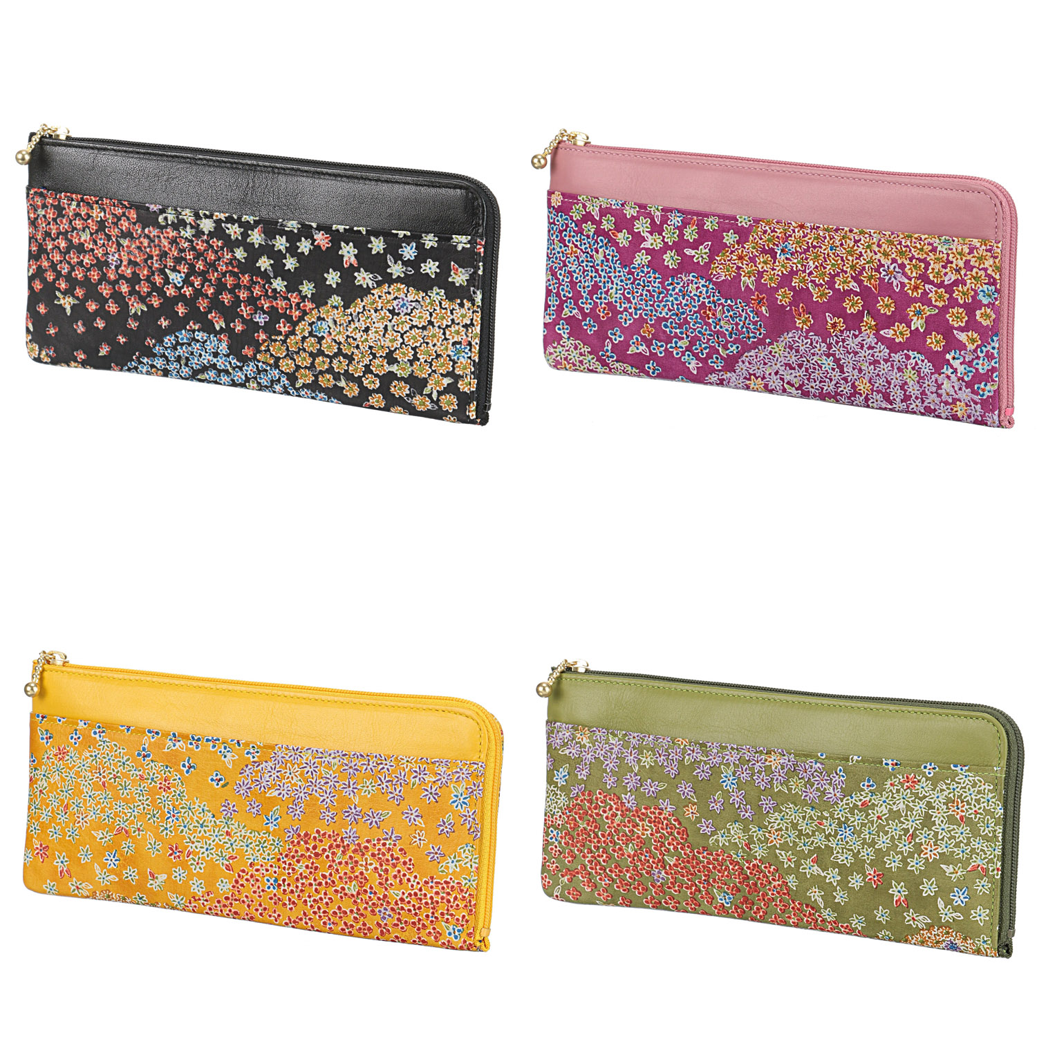 【日本製】 京友禅L字F束入れ - 画像1