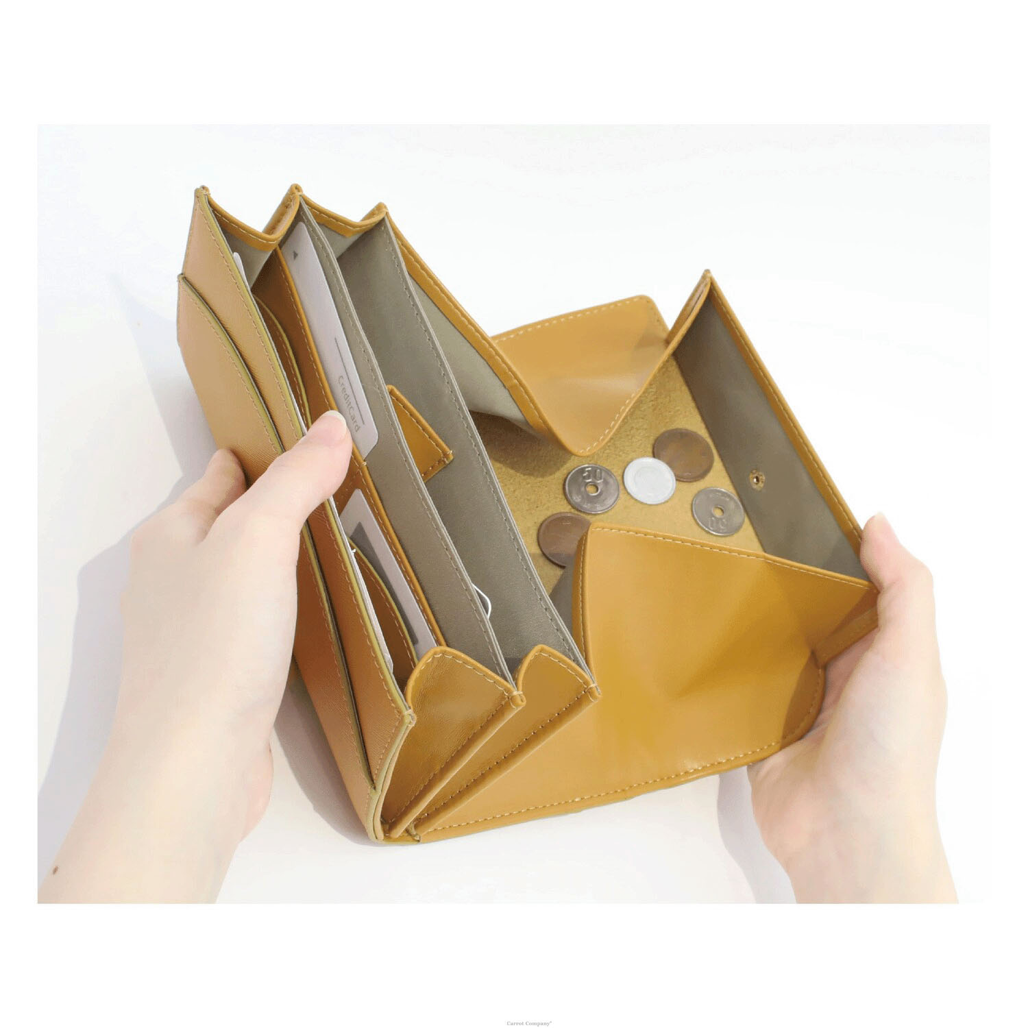 legato largo まるごとウォレット長財布 - 画像5