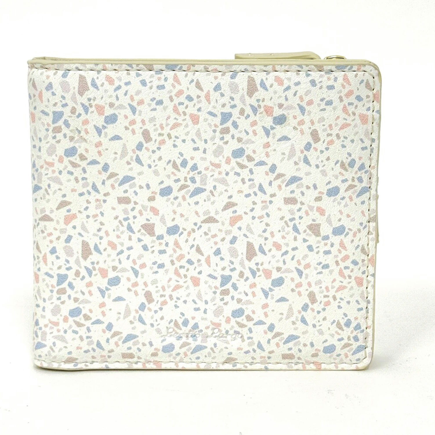 legato largo テラゾー柄折り財布 - 画像2