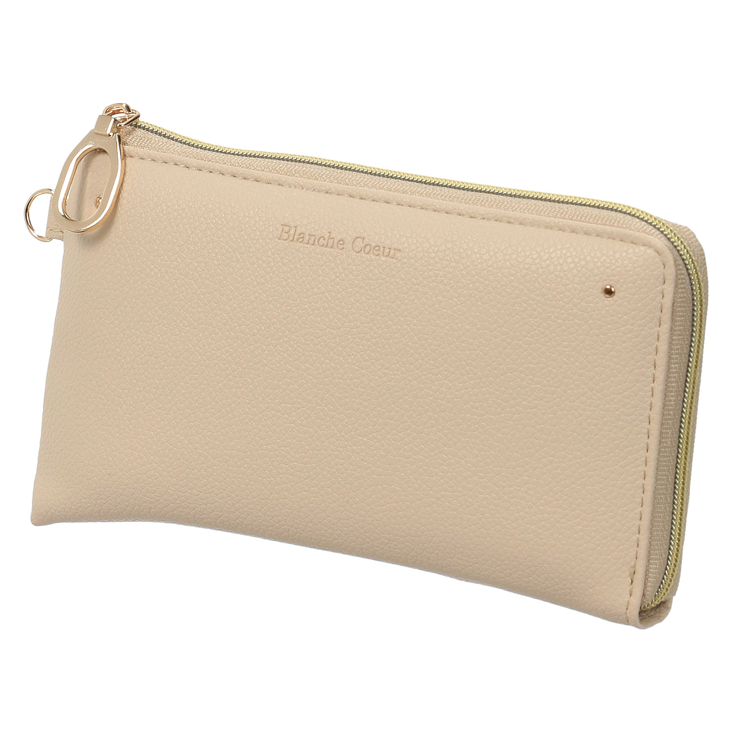 ブランシュクール ミュシャ L字ファスナー長財布 - 画像2