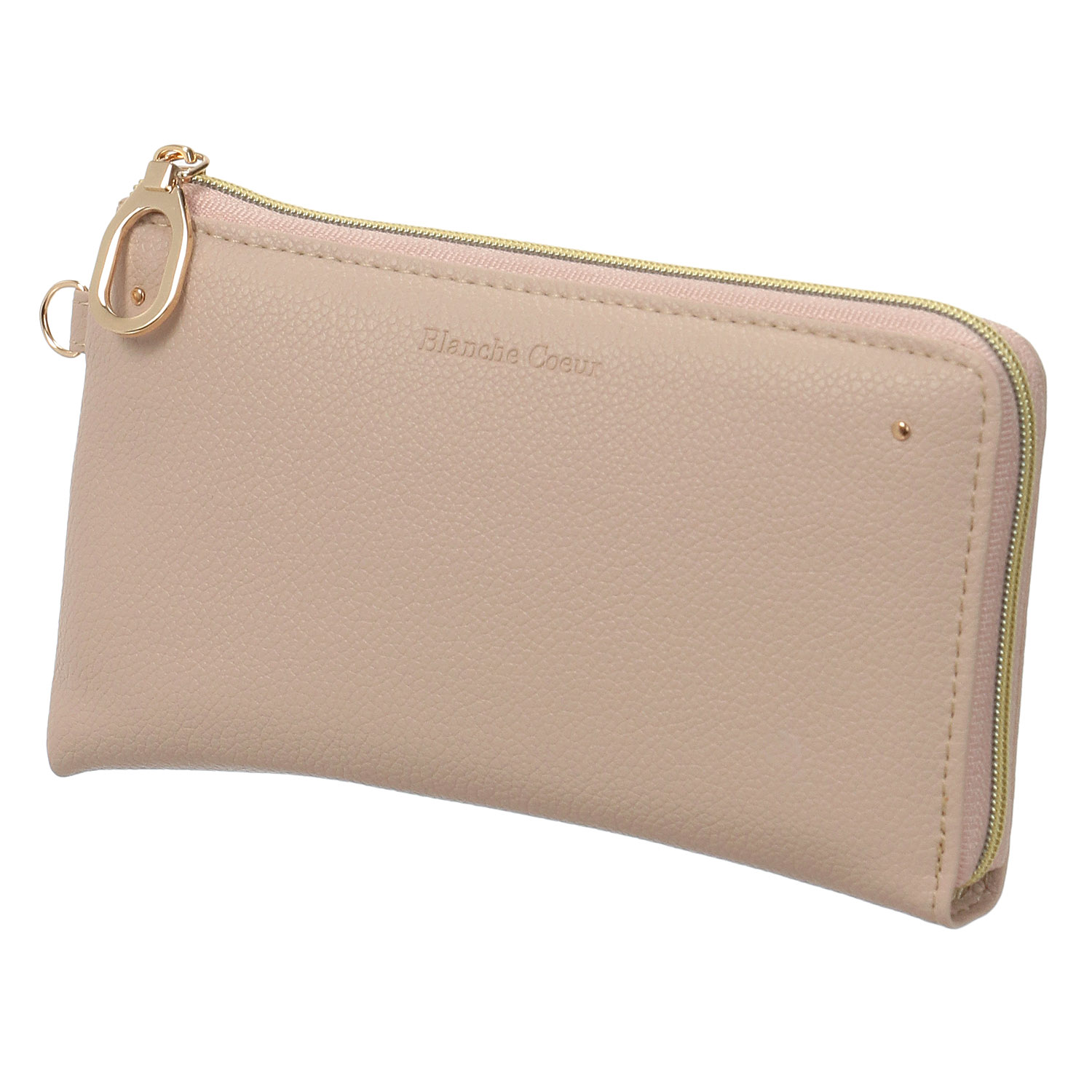 ブランシュクール ミュシャ L字ファスナー長財布 - 画像3