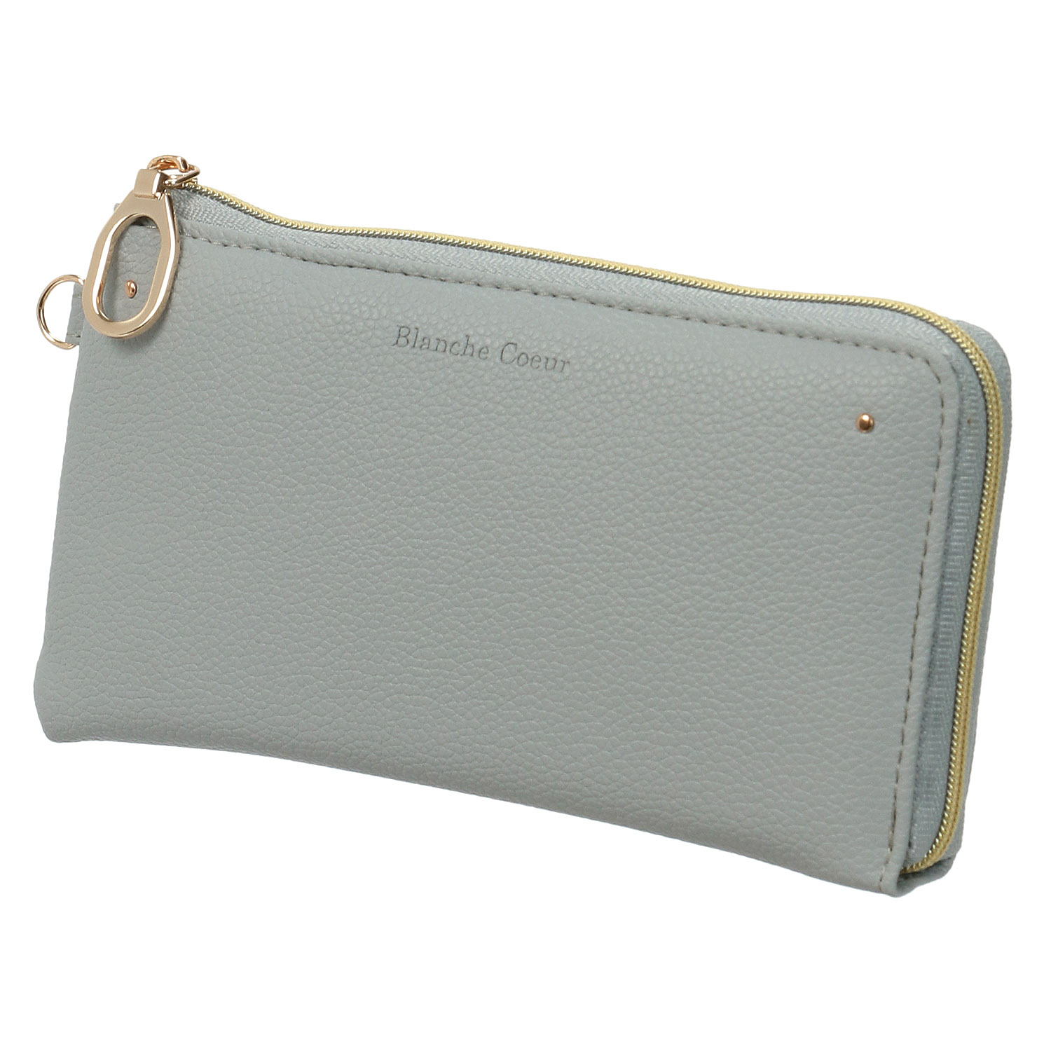 ブランシュクール ミュシャ L字ファスナー長財布 - 画像4