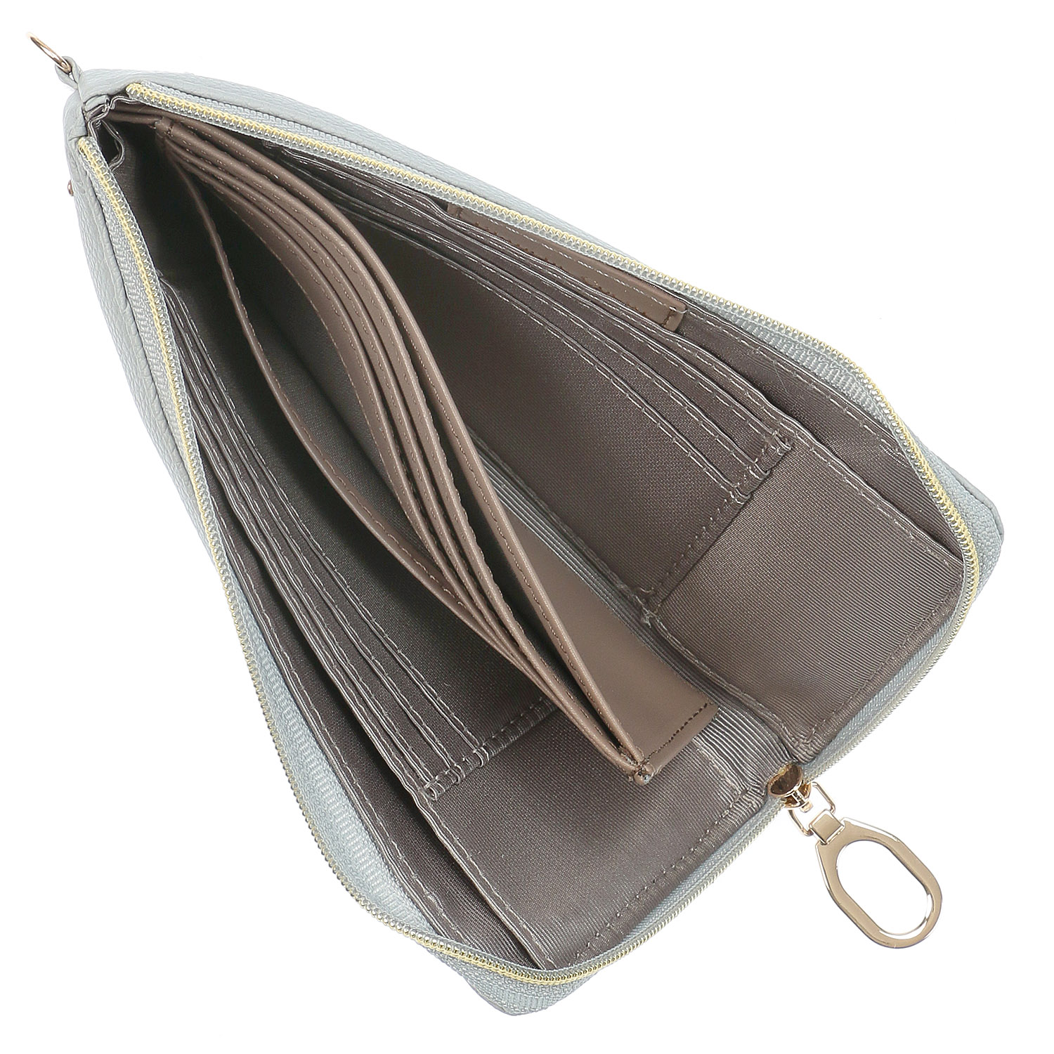 ブランシュクール ミュシャ L字ファスナー長財布 - 画像6