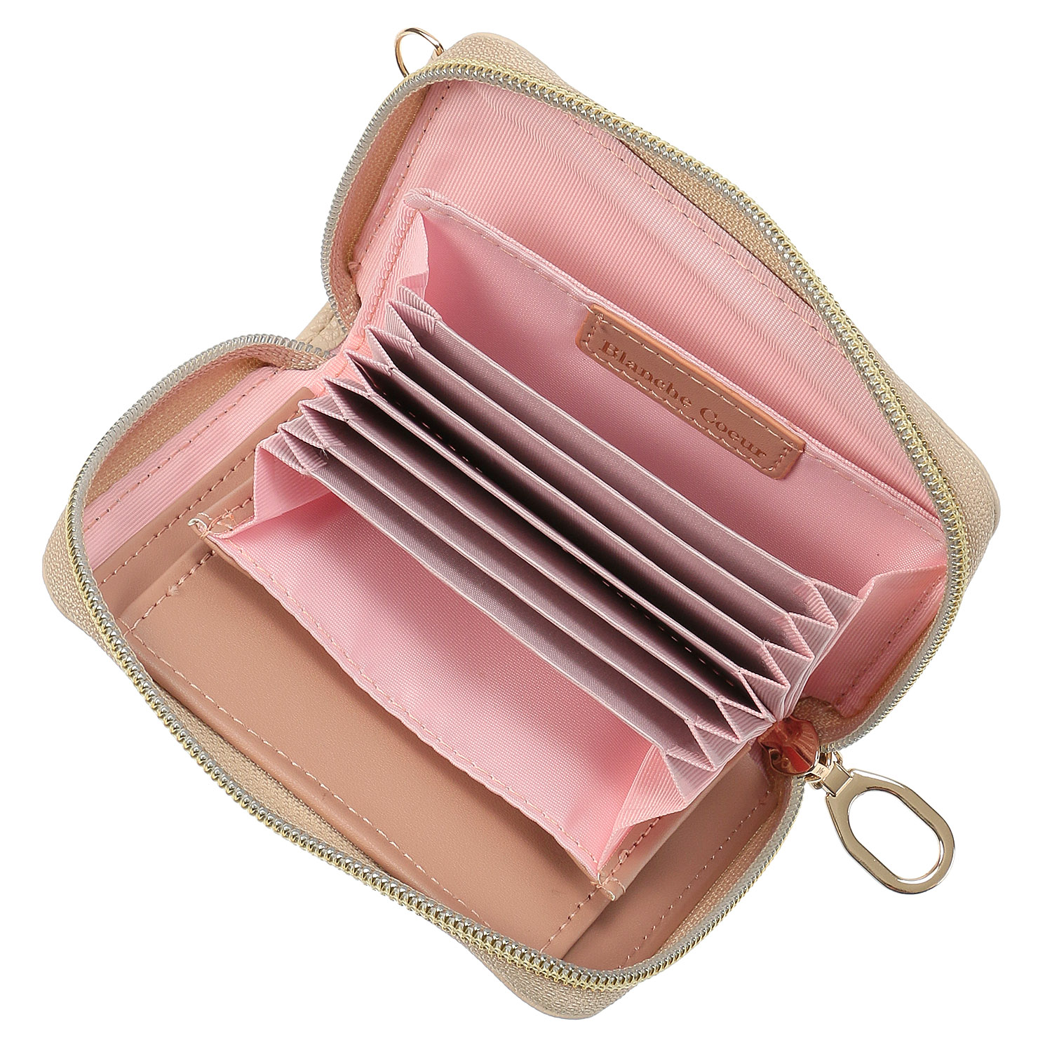 ブランシュクール ミュシャ ラウンドファスナー折財布 - 画像4