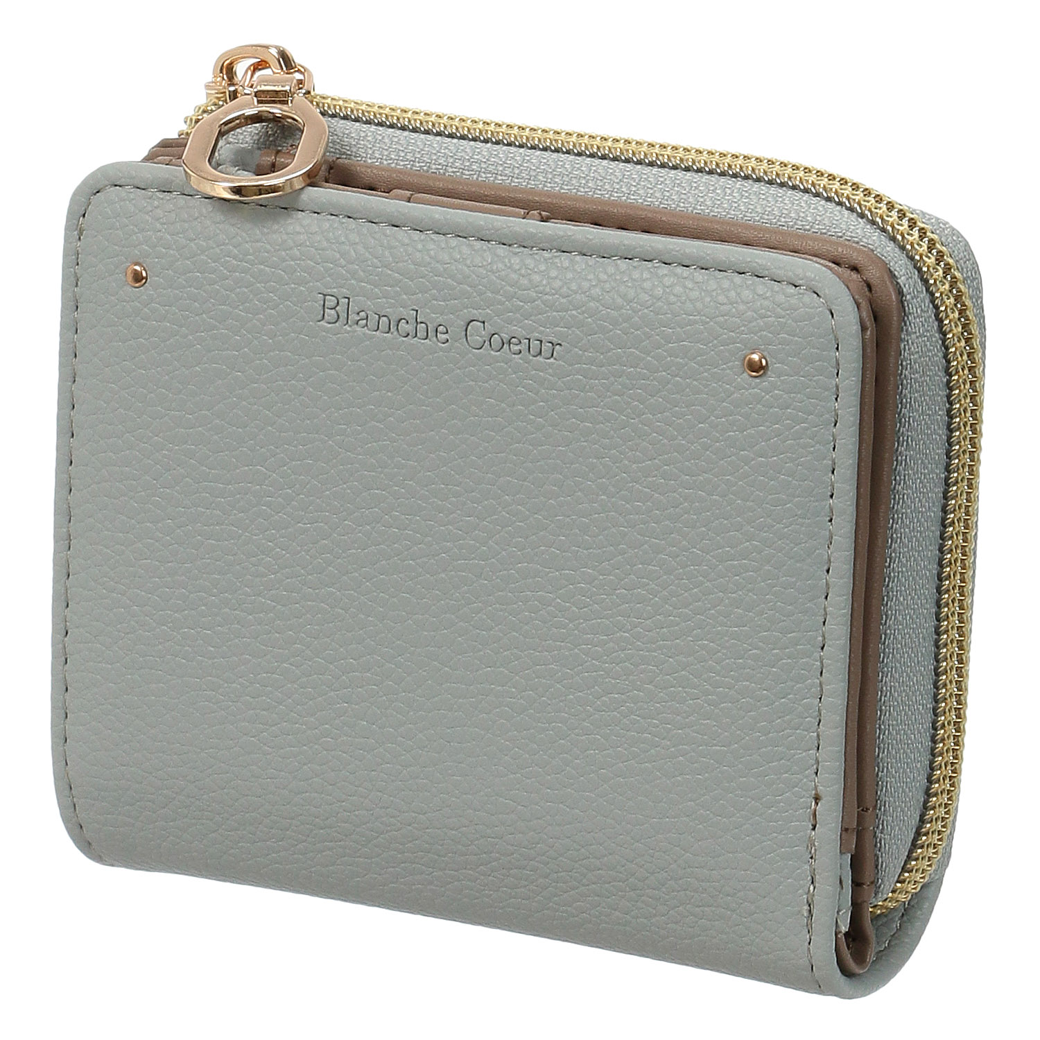 ブランシュクール ミュシャ L字ファスナー折財布 - 画像7