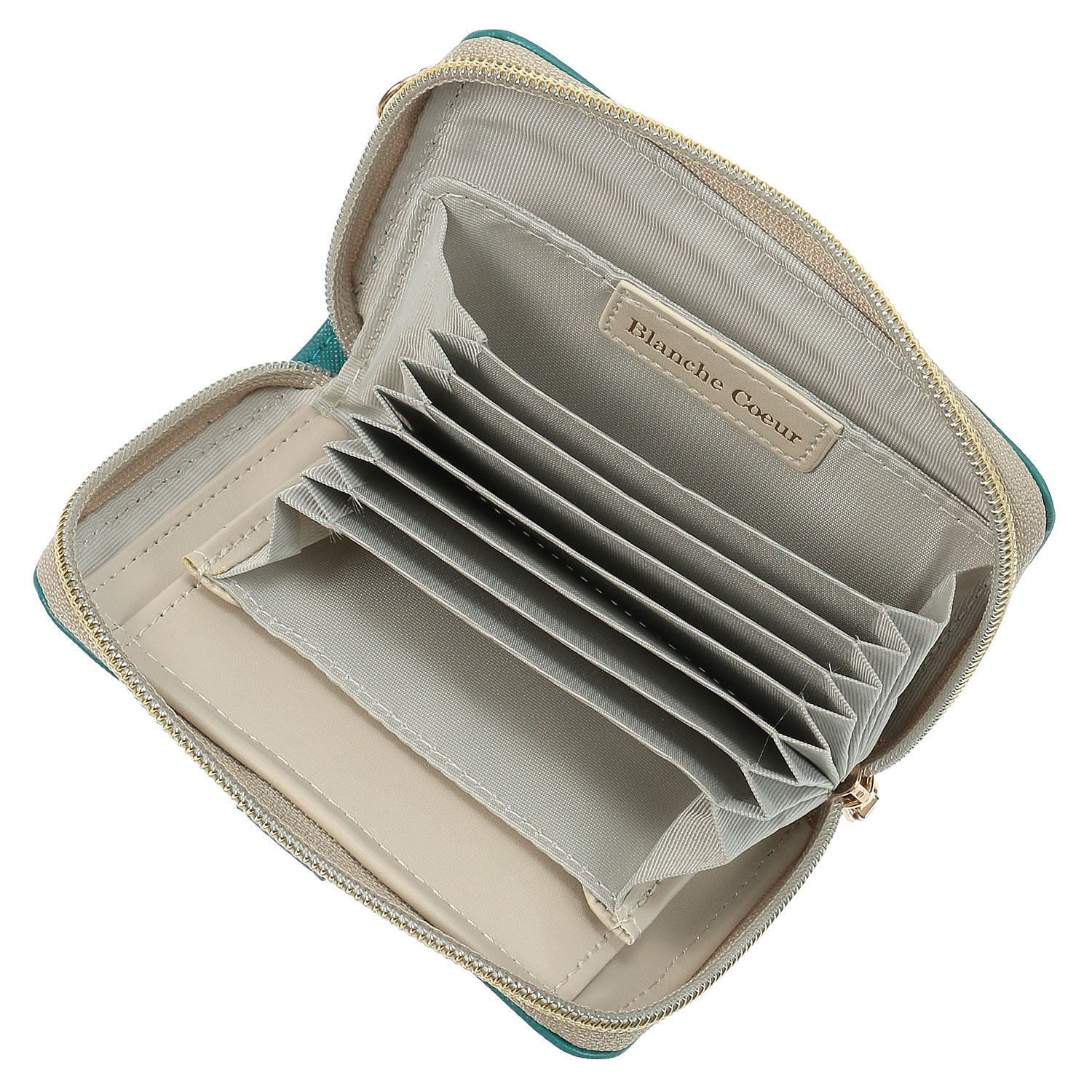 ブランシュクール クレア ラウンドファスナー折財布 - 画像6