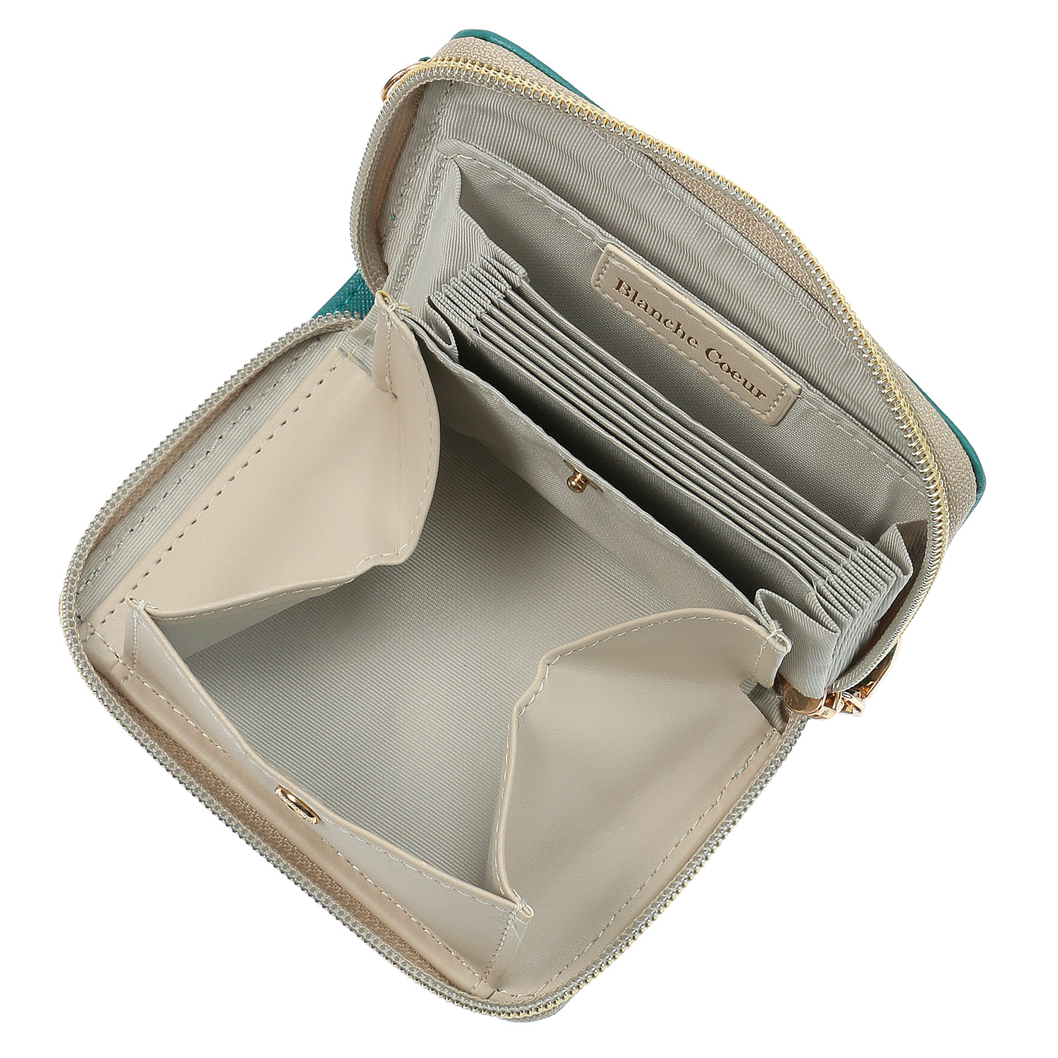 ブランシュクール クレア ラウンドファスナー折財布 - 画像8