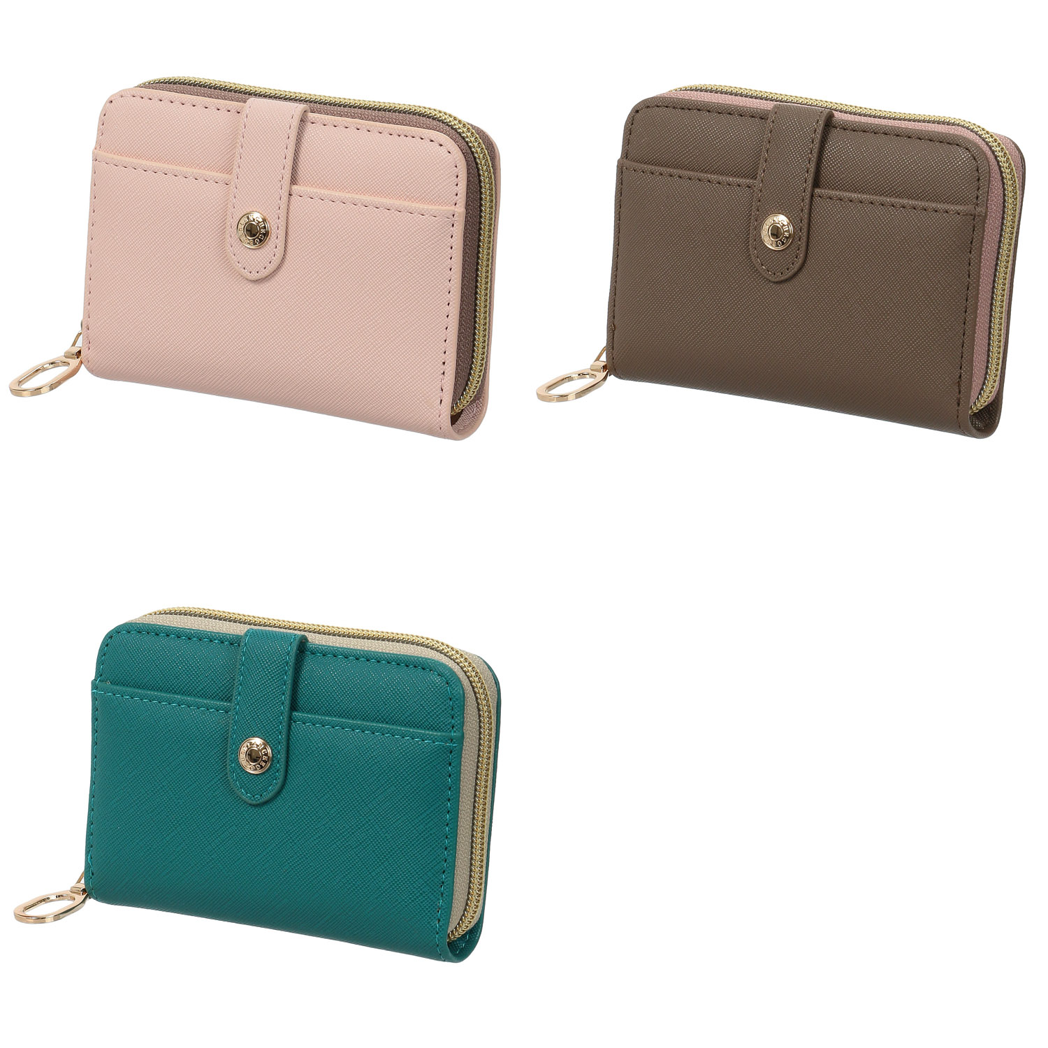 ブランシュクール クレア ラウンドファスナー折財布 - 画像1