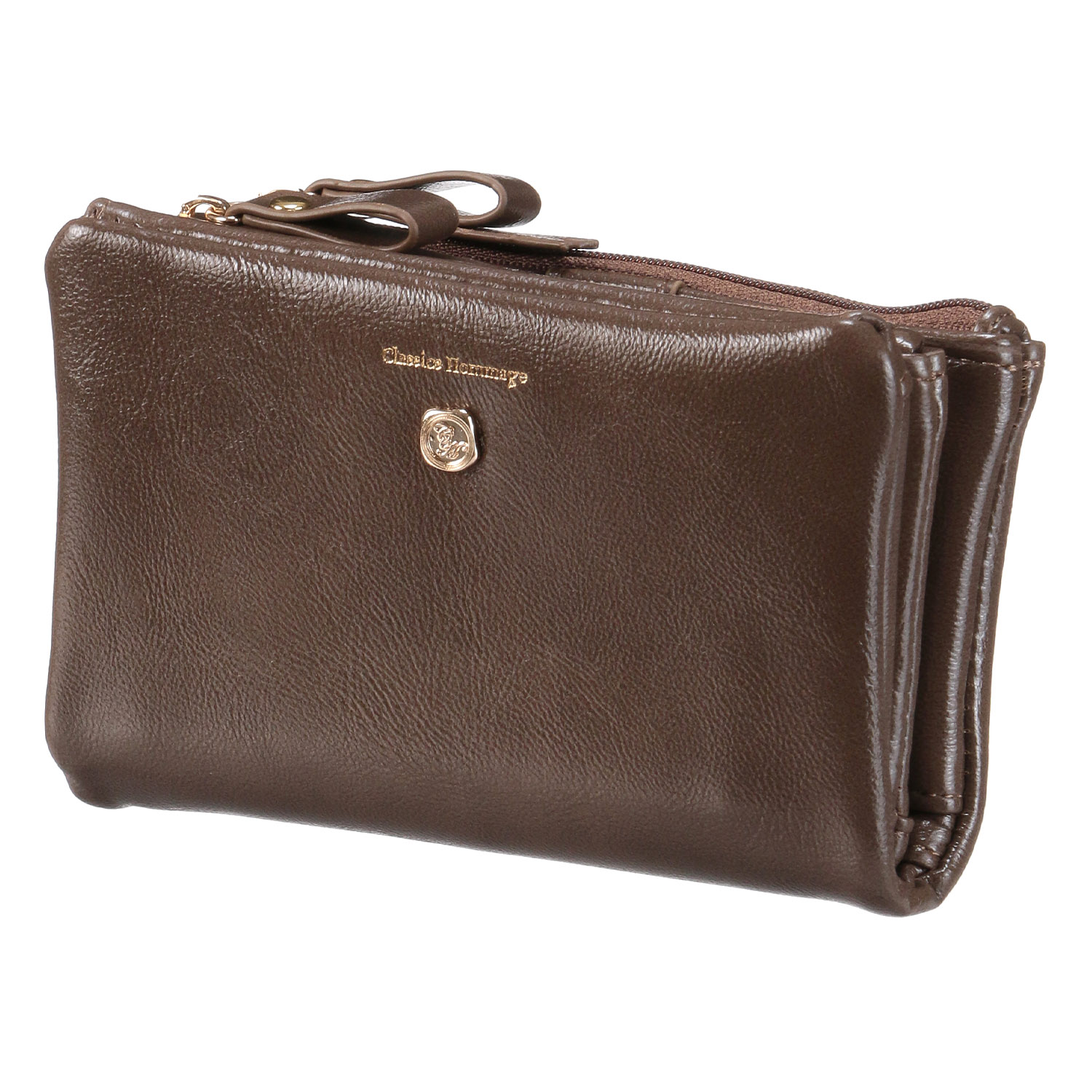 【クラシック オマージュ】  ケイティー袋縫い折財布 - 画像3