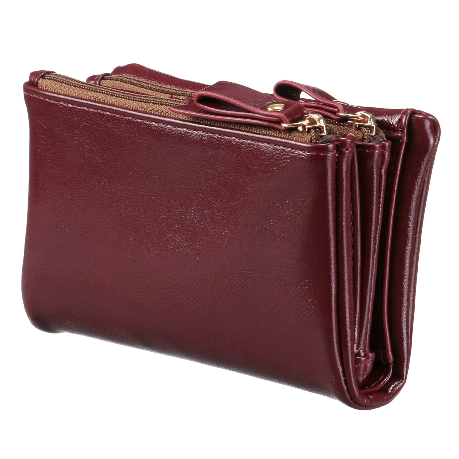 【クラシック オマージュ】  ケイティー袋縫い折財布 - 画像5