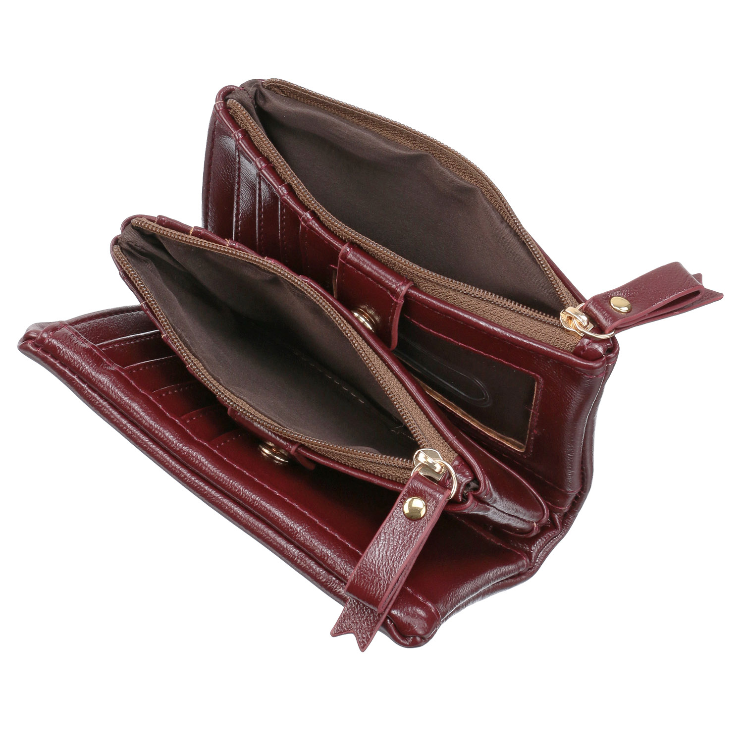 【クラシック オマージュ】  ケイティー袋縫い折財布 - 画像9