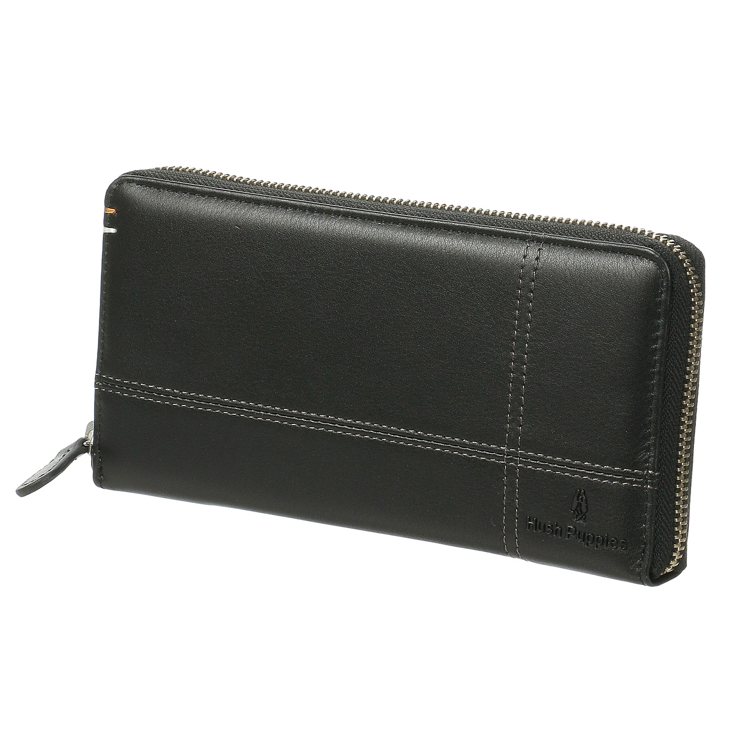 【ハッシュパピー】 クロスステッチ ラウンドファスナー長財布 - 画像2