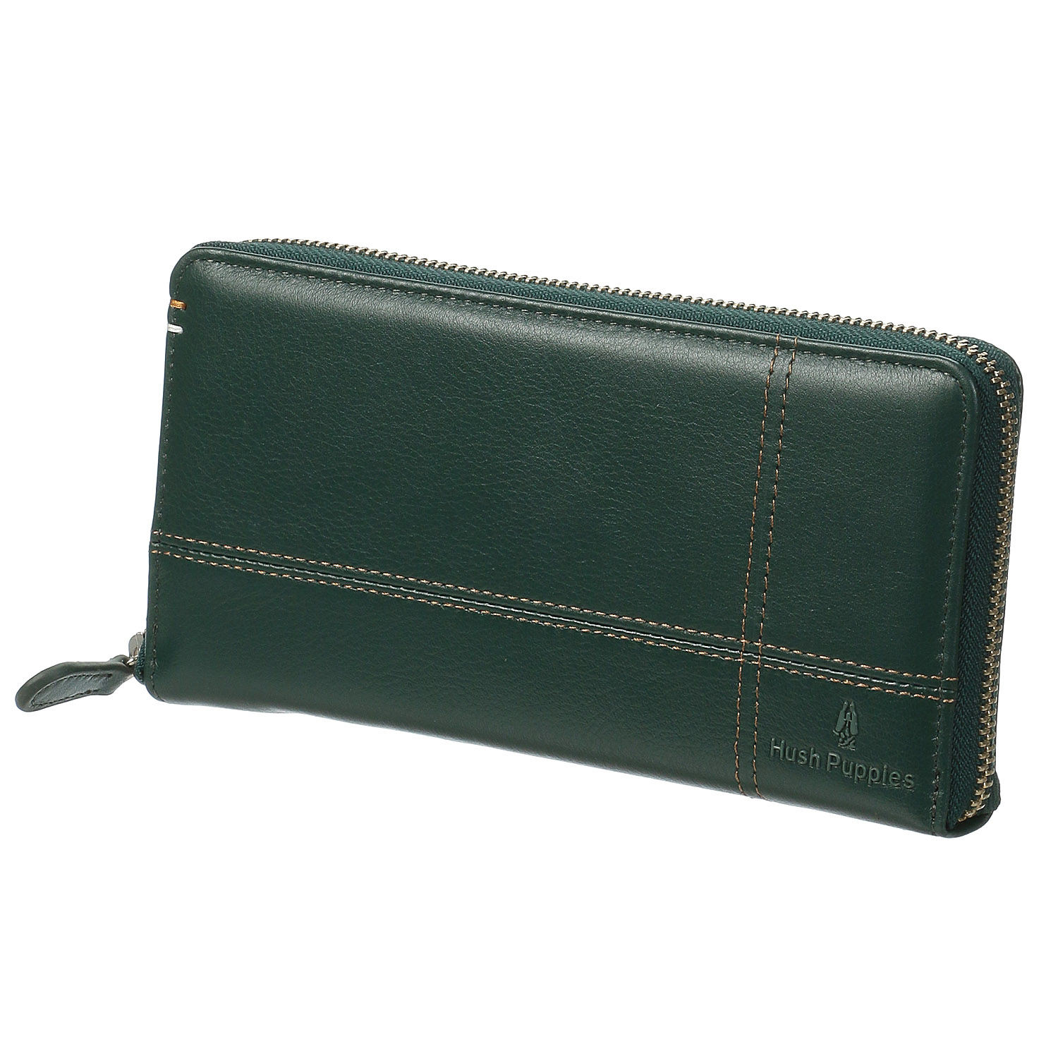 【ハッシュパピー】 クロスステッチ ラウンドファスナー長財布 - 画像4