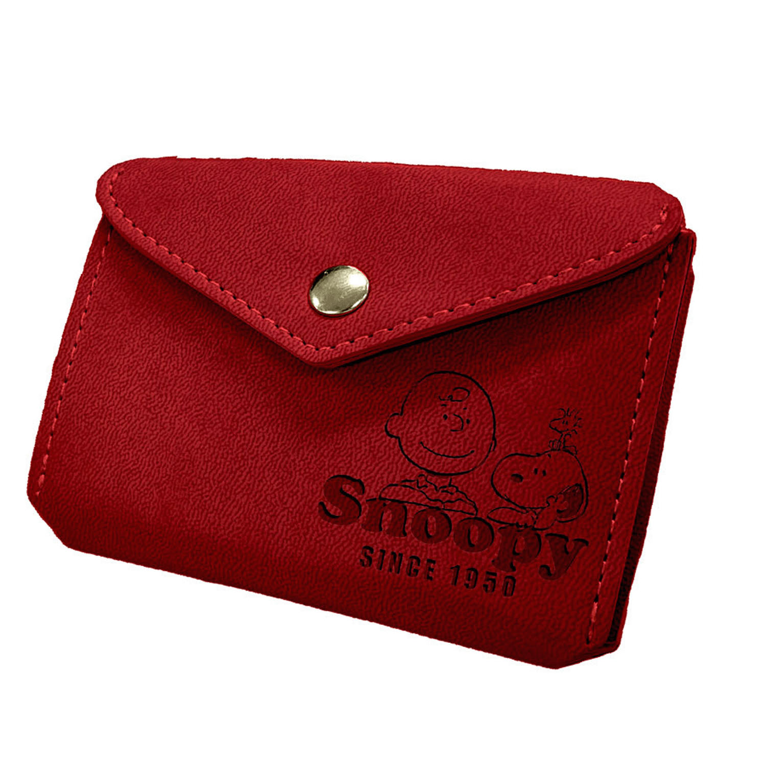 スヌーピー型押しミニ財布（3色セット） - 画像3