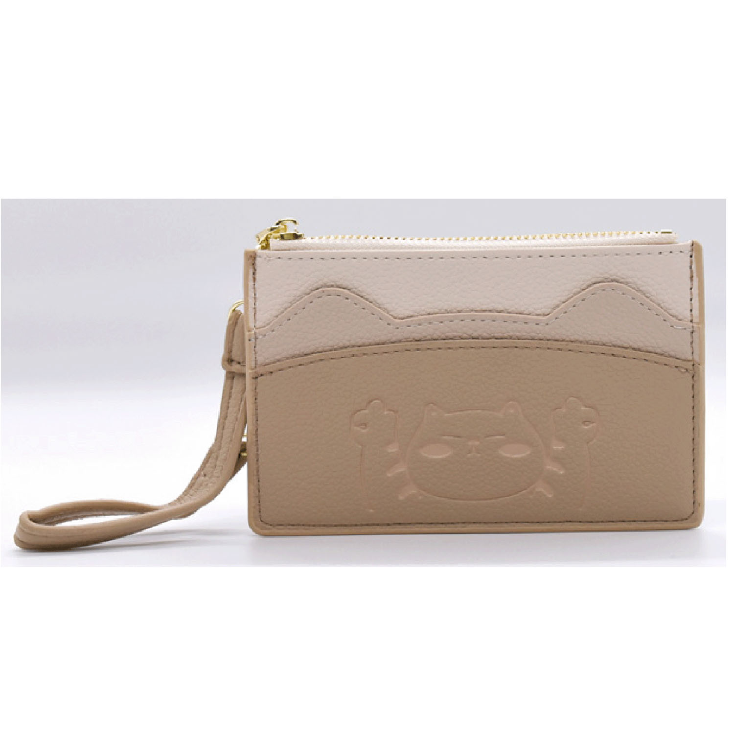 ネコ型押しカードケース - 画像2