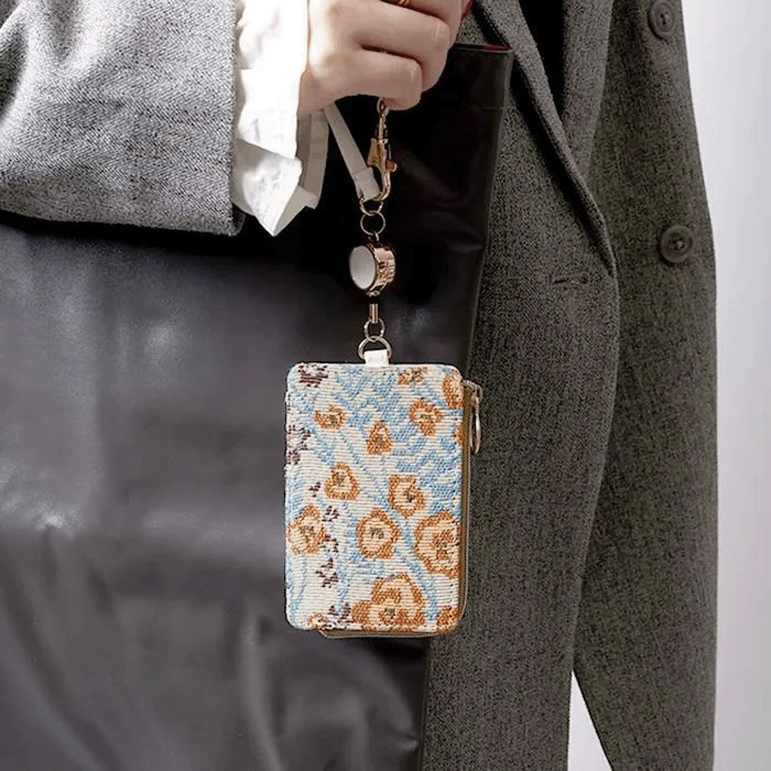 ゴブラン花柄パスケース - 画像11