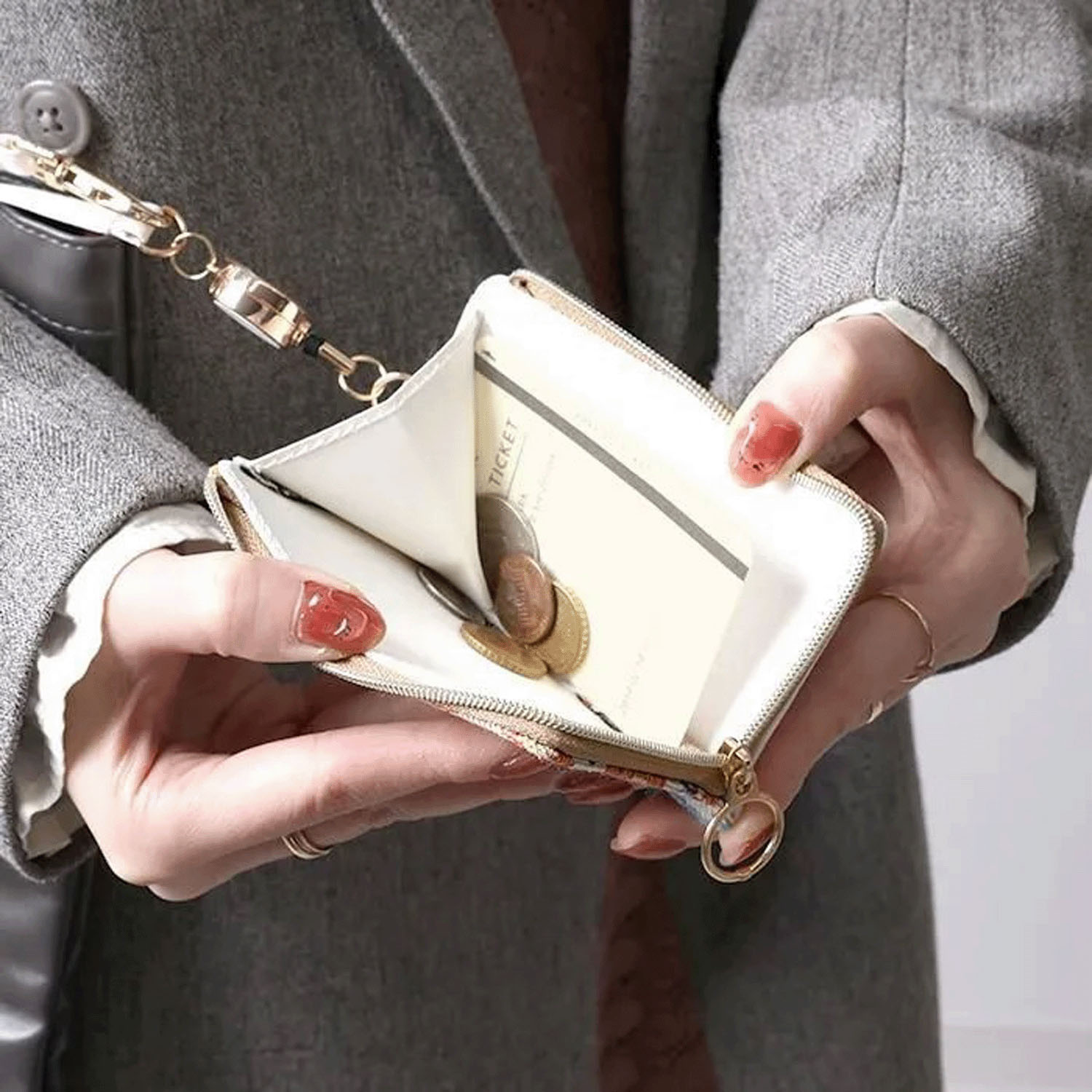 ゴブラン花柄パスケース - 画像10