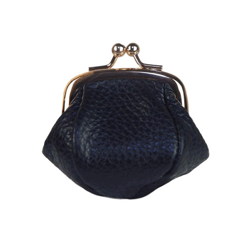 【イタリアンレザー】 がま口 ミニ財布 - 画像3