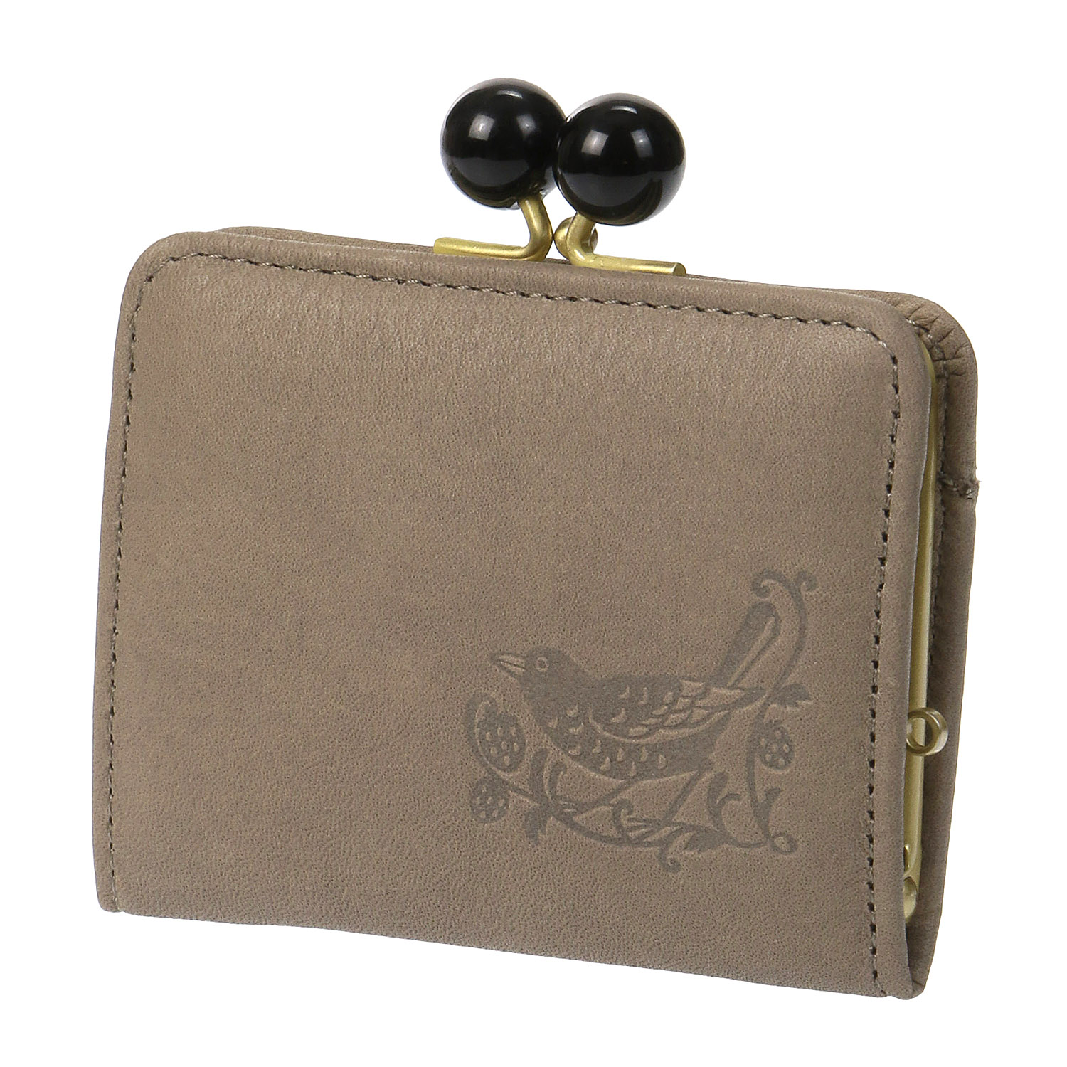 ディア調 モリス型押し がま口小銭入れ - 画像2