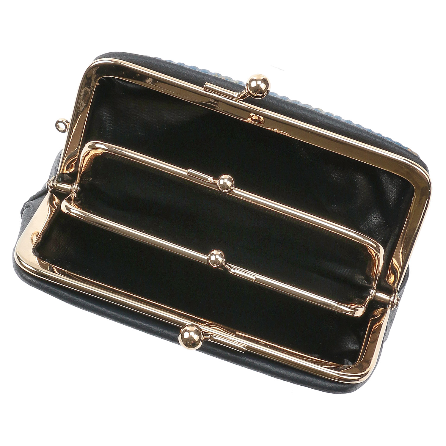 金彩ヒナゲシ（金更紗） 親子がま口 - 画像8