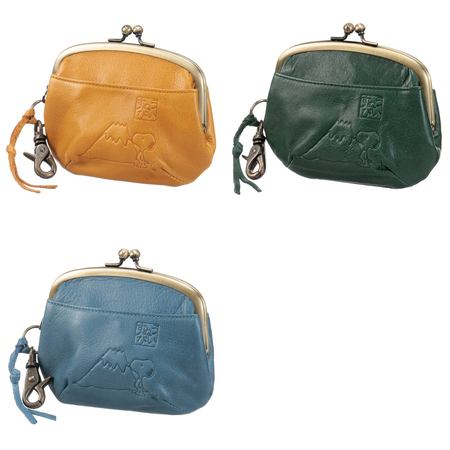 SNOOPY JAPAN 親子がま口（富士）