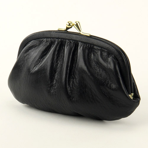 【日本製】 カラフル無地がま口