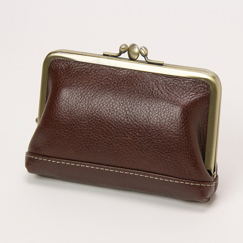 【日本製】 アンティーク三枚ガマ口 - 画像5