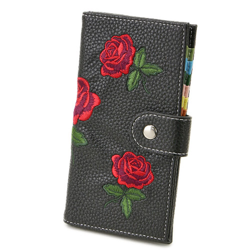 バラ刺繍カードケース - 画像2