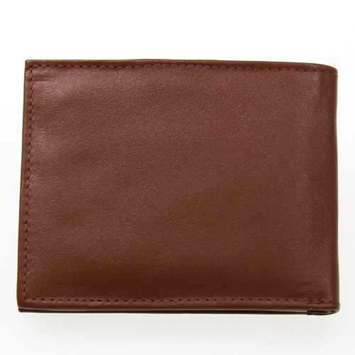 オール牛革 紳士札入財布 - 画像3