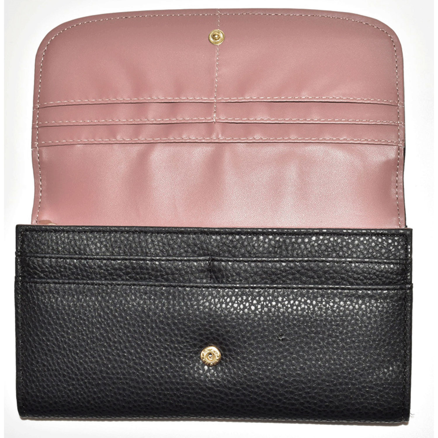 猫パッチワーク かぶせ長財布 - 画像4