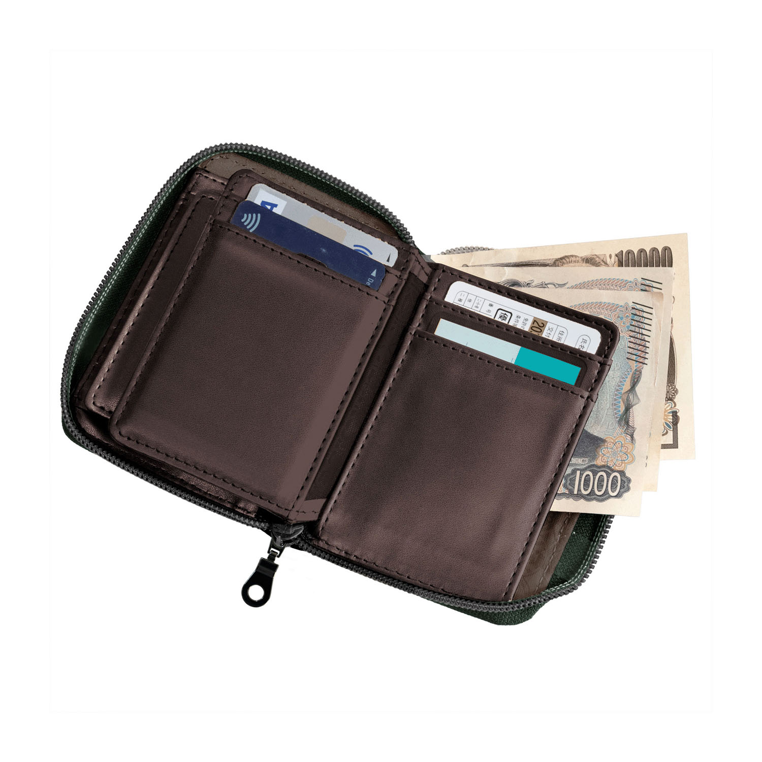 ラウンドファスナーミニ財布 - 画像4