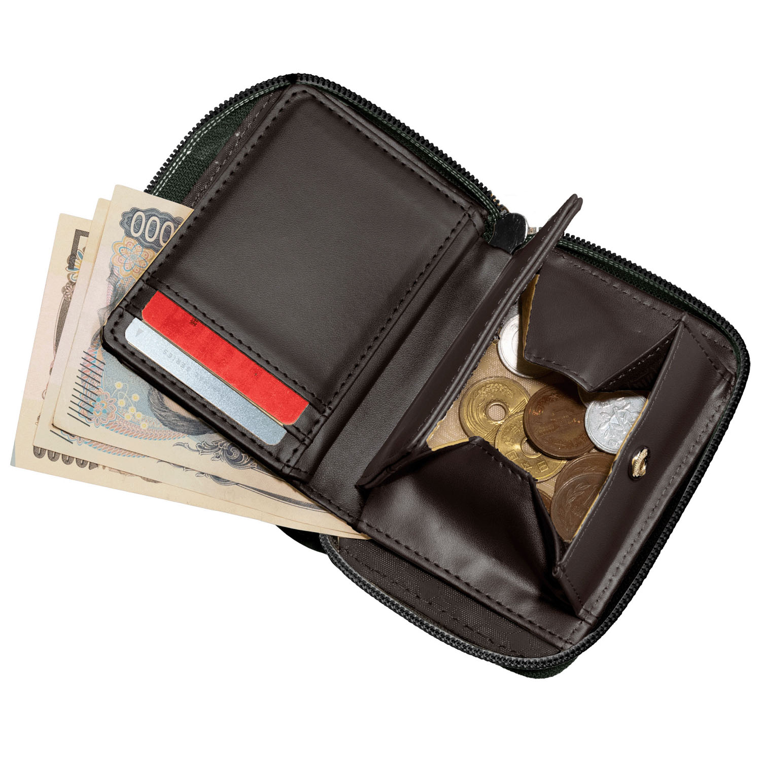 ラウンドファスナーミニ財布 - 画像5