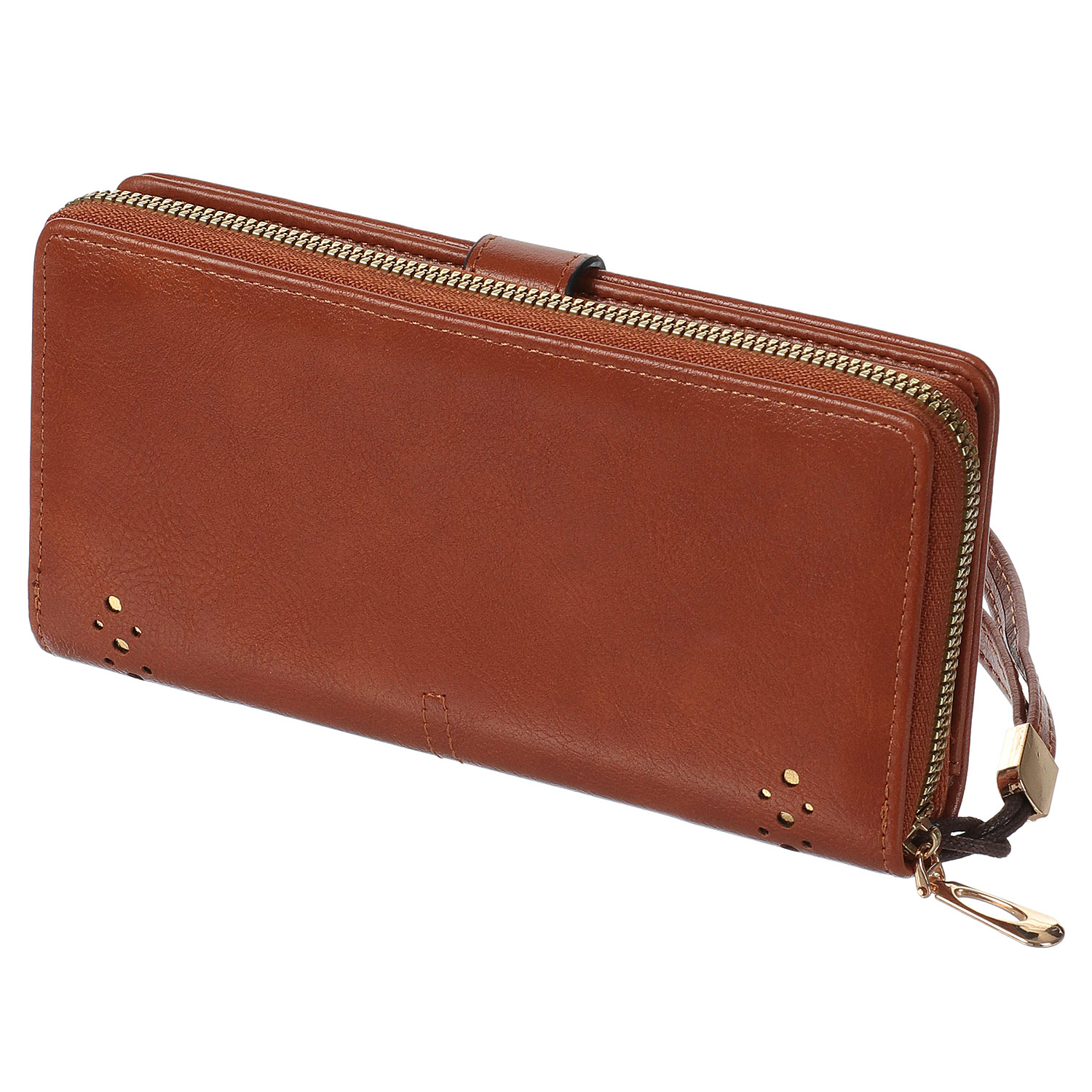 ホックベルト付ラウンドファスナー長財布 - 画像2