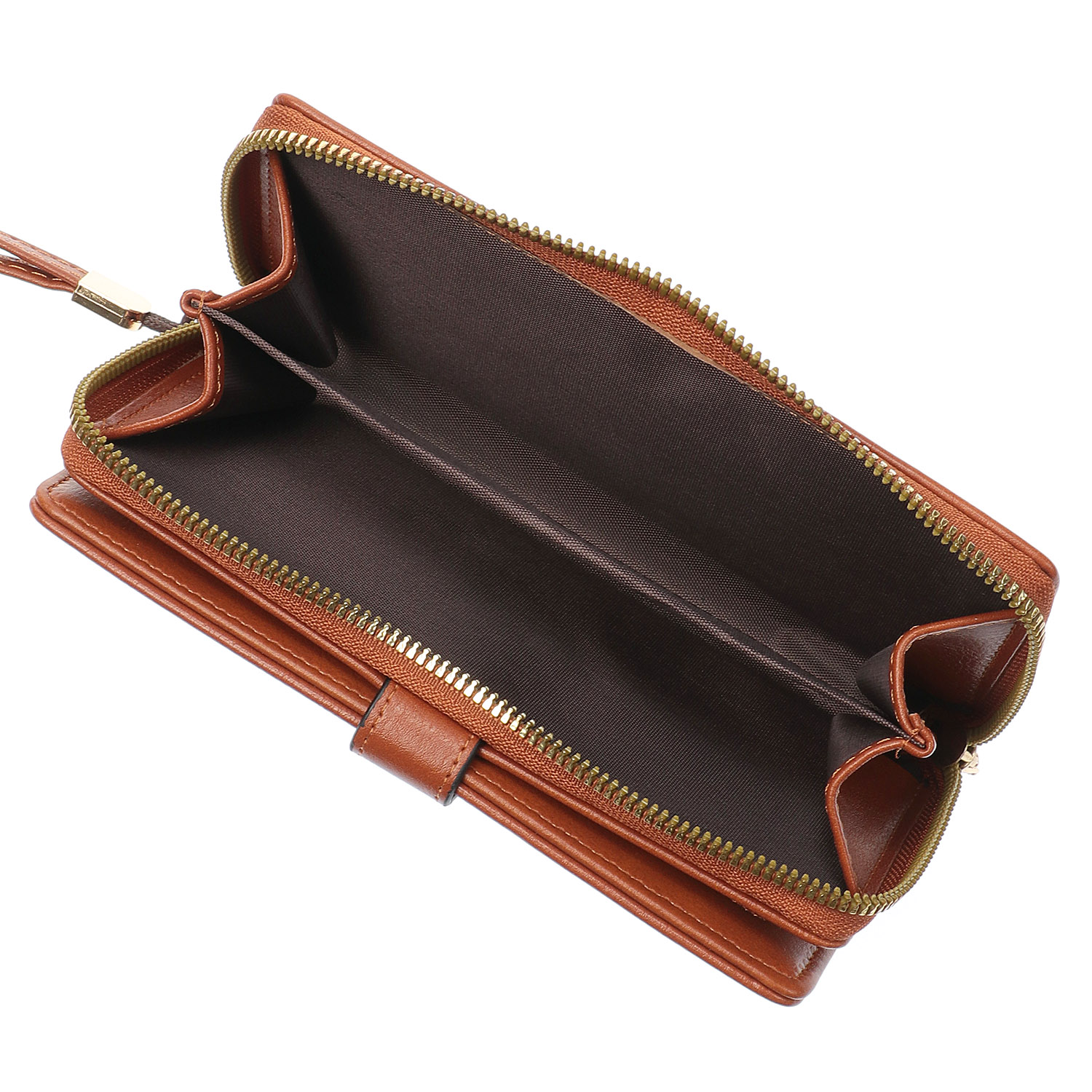 ホックベルト付ラウンドファスナー長財布 - 画像4